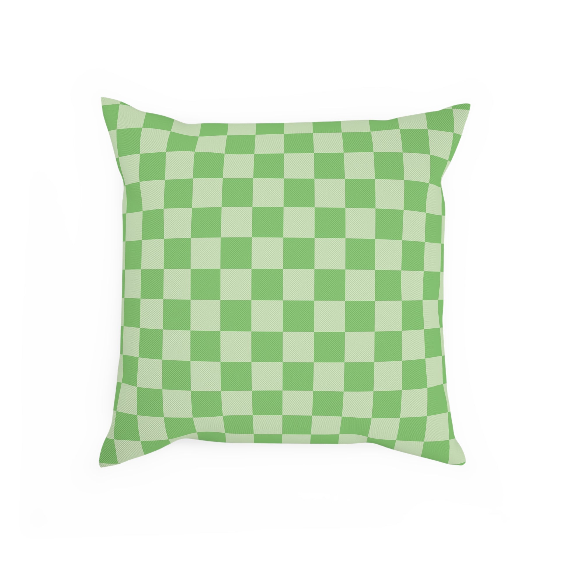 Checkerboard Green Cushion, Artsulli - Art is Long, Life is Short, Home Decor, , , , , , , 