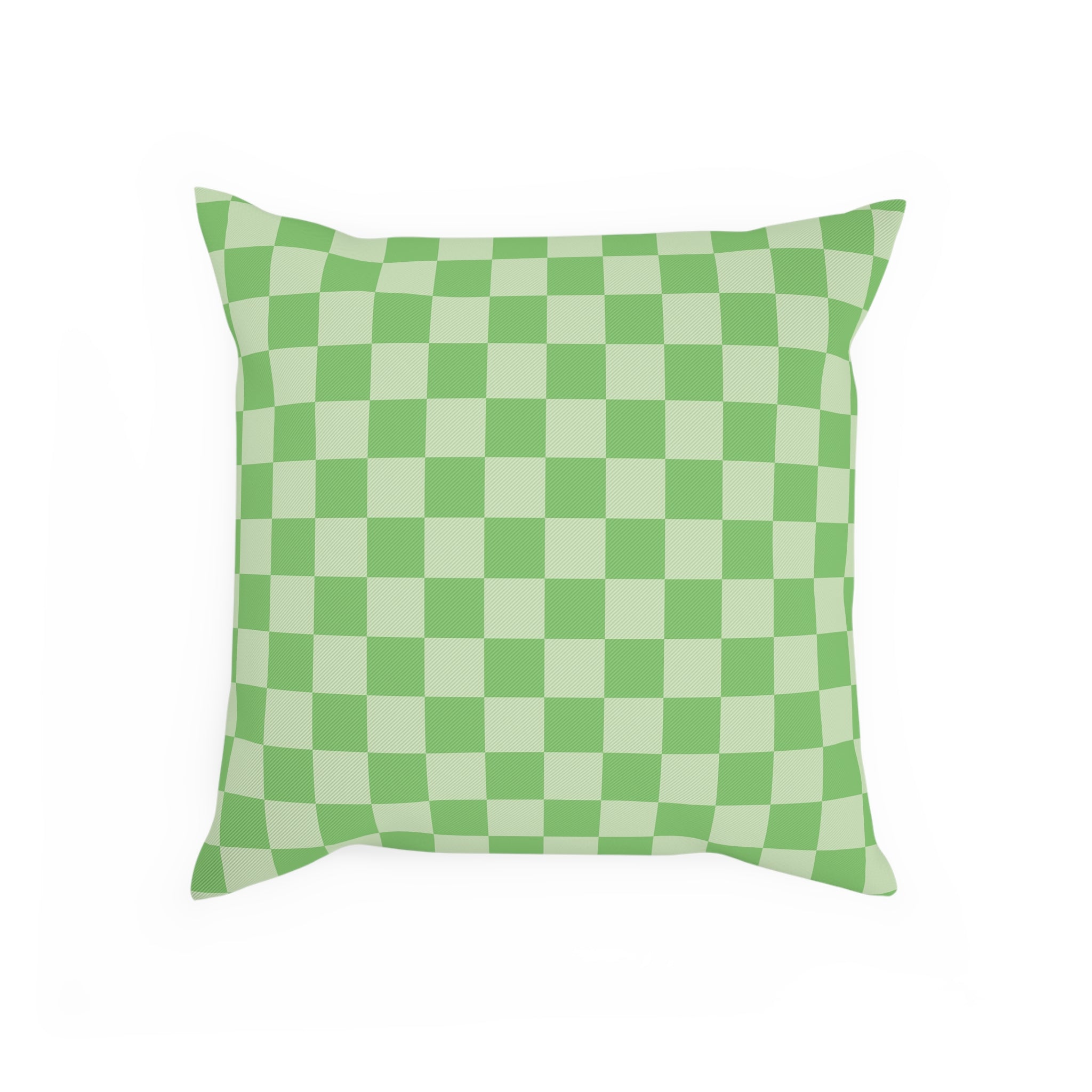 Checkerboard Green Cushion, Artsulli - Art is Long, Life is Short, Home Decor, , , , , , , 