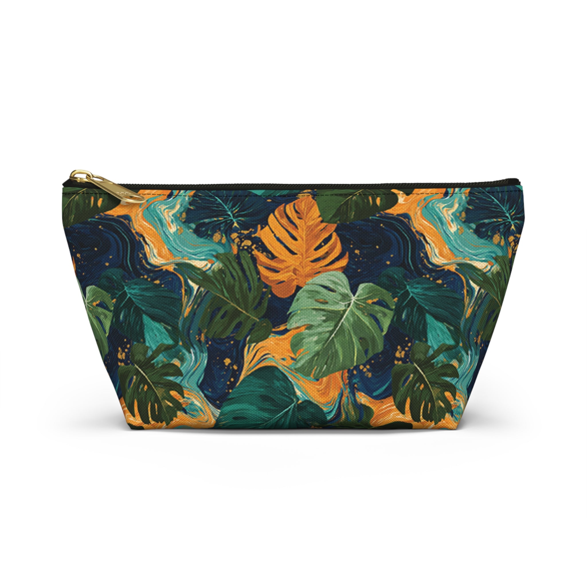 Accessory Pouch w T-bottom, Artsulli - Art is Long, Life is Short, Bags, Size, Small, Color, Black zipper, , , 27297908373638512578