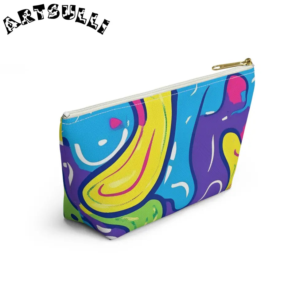 JAKKOUTTHEBXX Colorful Abstract T-Bottom Pouch 2025