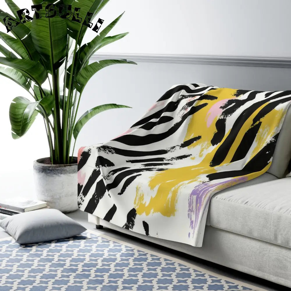 JAKKOUTTHEBXX Wild Zebra Stripes x Paint Brush Strokes Multi-Color