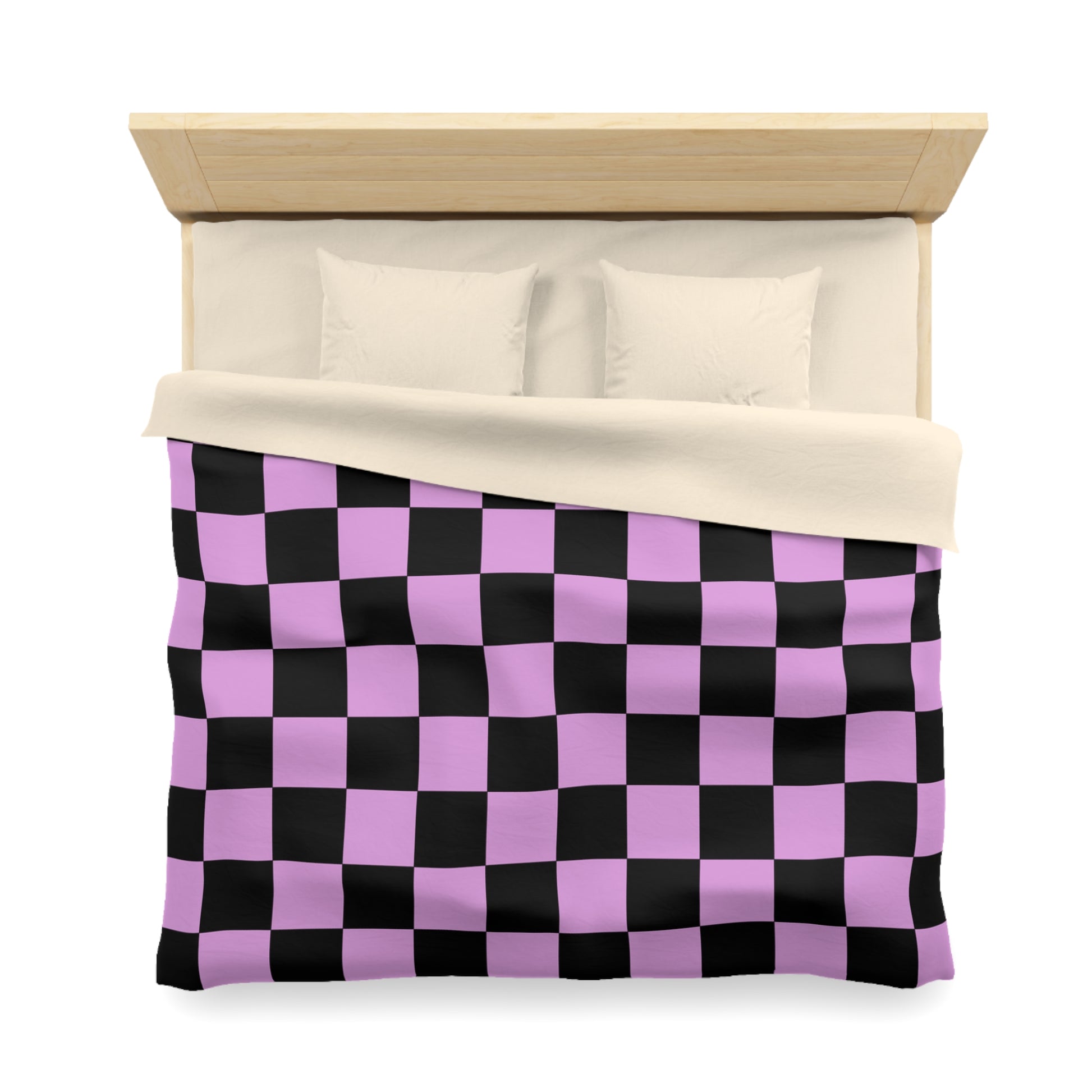 Pixel Punk Vision Microfiber Duvet Cover, Artsulli - Art is Long, Life is Short, Home Decor, , , , , , , 