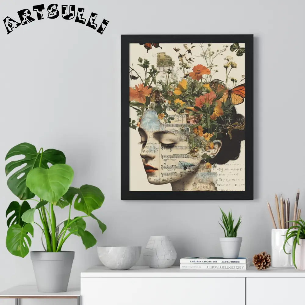 JAKKOUTTHEBXX Ethereal Muse Framed Art Printed Poster 2025