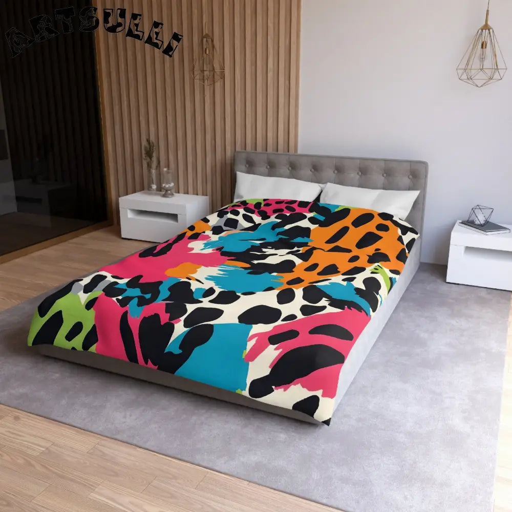 JAKKOUTTHEBXX Wild Brush Strokes x Animal Print Multi-Color