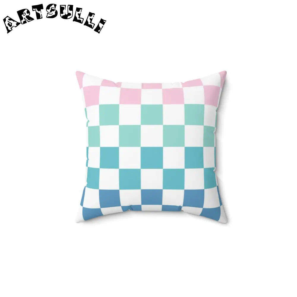 JAKKOUTTHEBXX Vaporwave Rainbow Checkerboard Multi-Color Spun