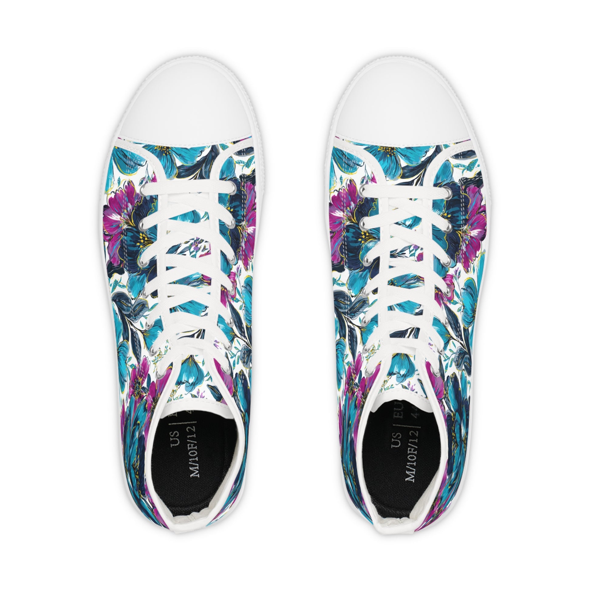 Men's High Top Sneakers, Artsulli - Art is Long, Life is Short, Shoes, , , , , , , 