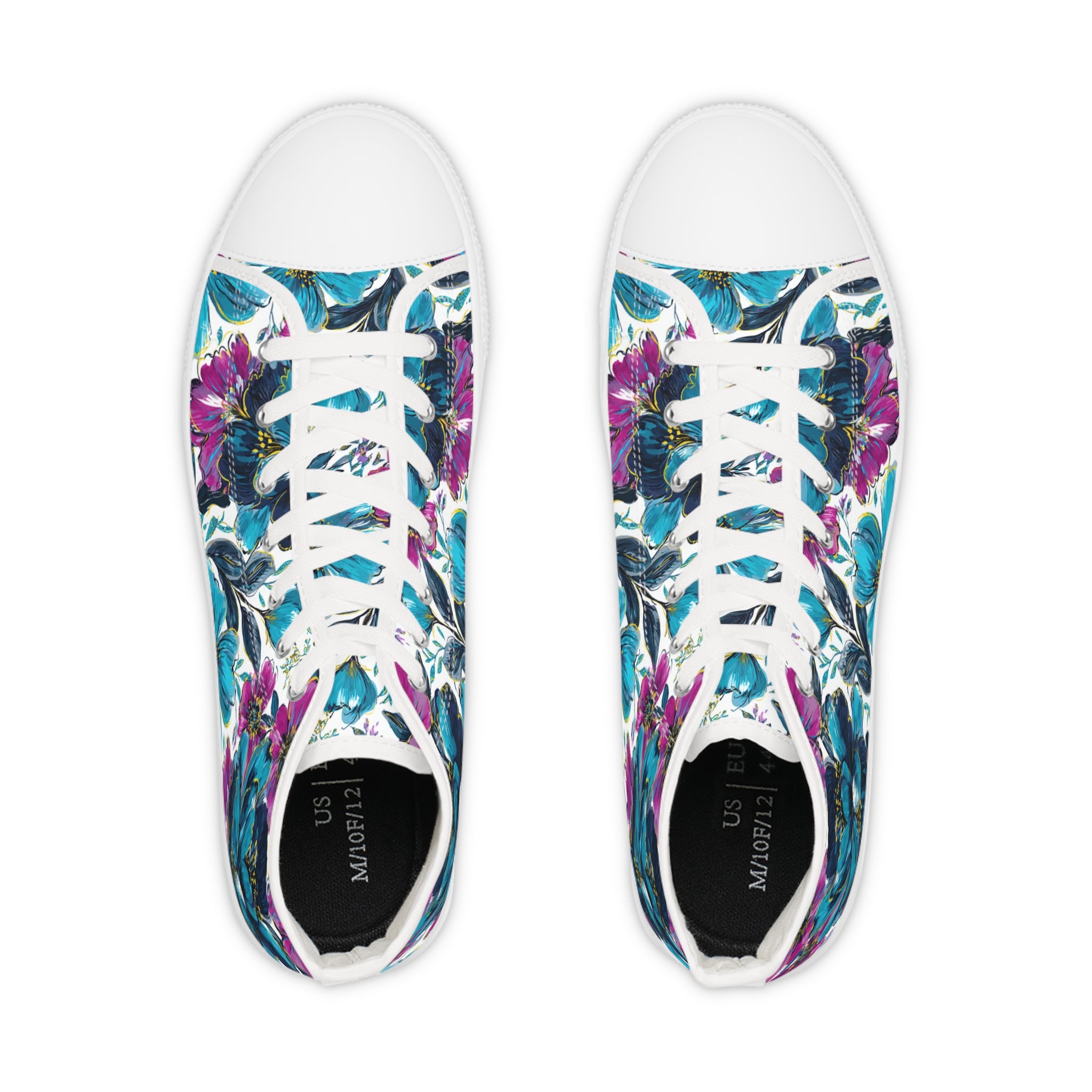Men's High Top Sneakers, Artsulli - Art is Long, Life is Short, Shoes, , , , , , , 