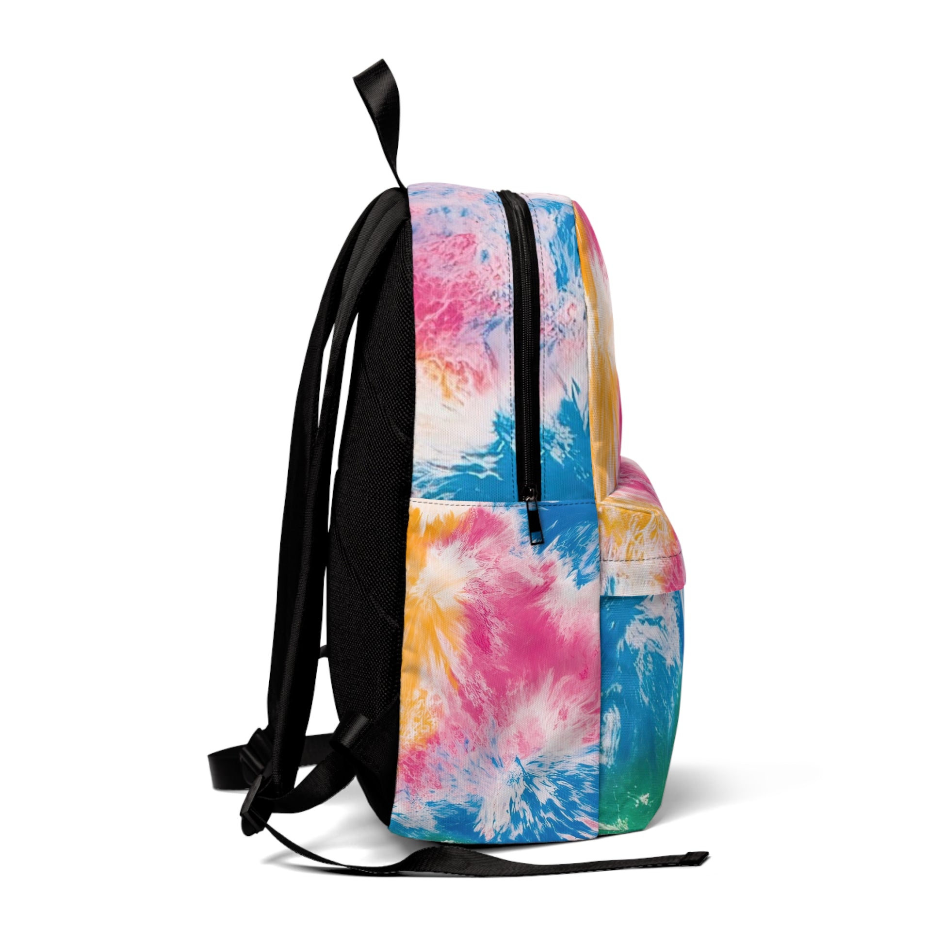 Tie Dye Splash Unisex Classic Backpack, Artsulli - Art is Long, Life is Short, Bags, , , , , , , 