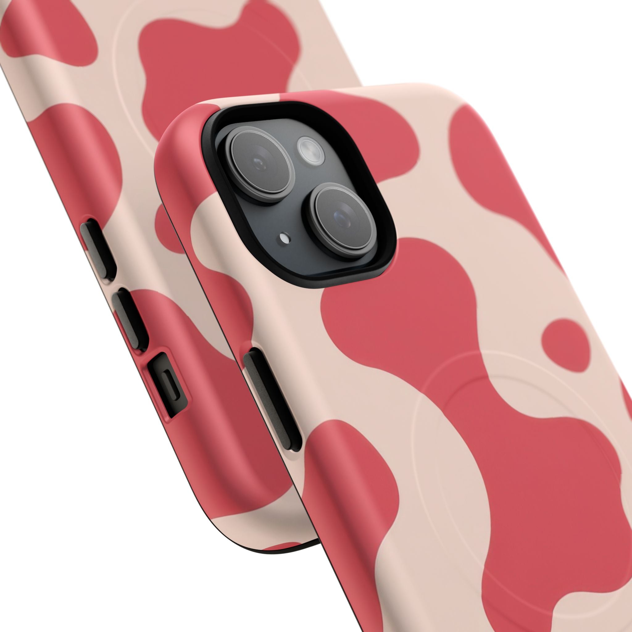 Red Jungle Cow Tough Magnetic Cases, Artsulli - Art is Long, Life is Short, Phone Case, , , , , , , 