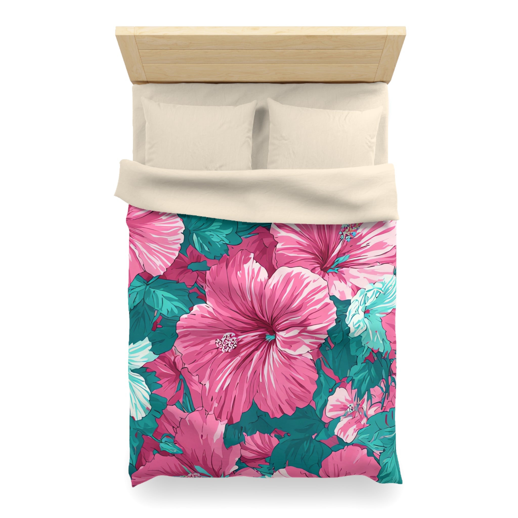 Flowerpunk Aloha Microfiber Duvet Cover, Artsulli - Art is Long, Life is Short, Home Decor, , , , , , , 