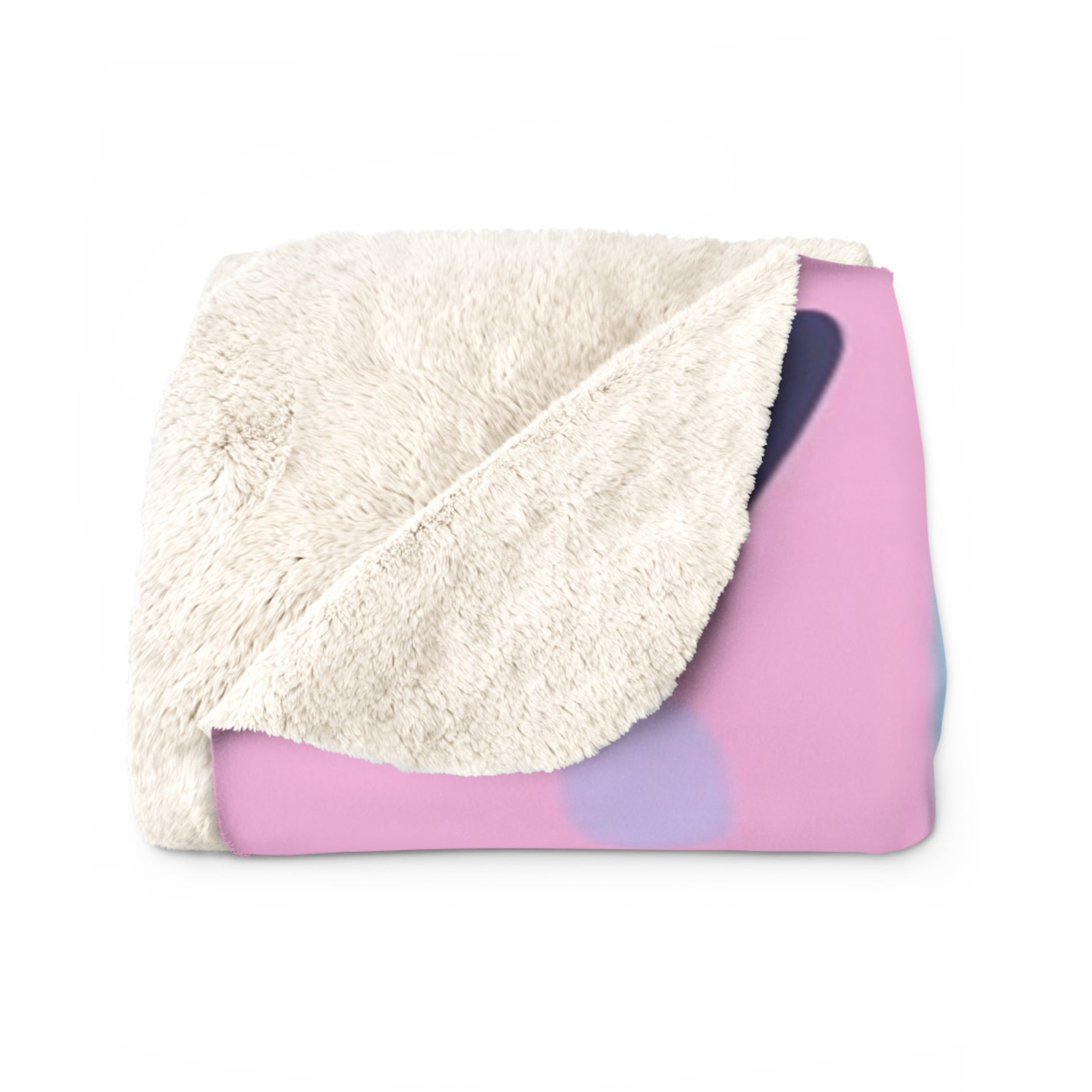 Colorful Abstract Dots and Shapes Sherpa Fleece Blanket, Artsulli - Art is Long, Life is Short, Home Decor, , , , , , , 