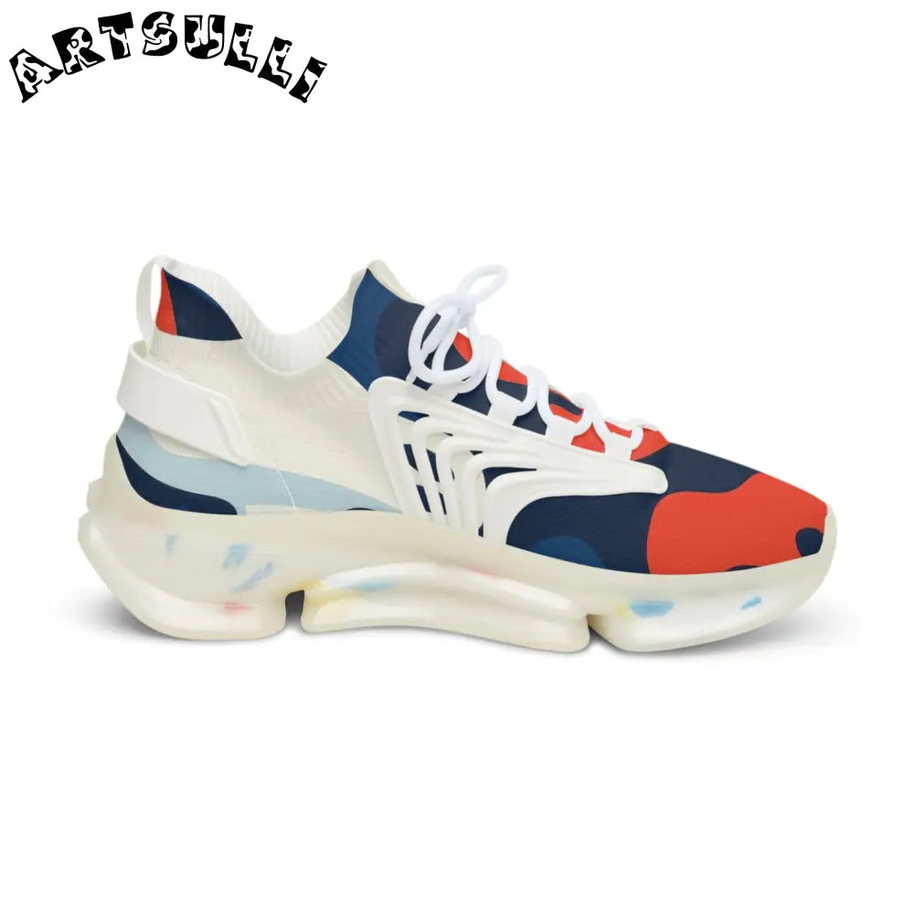 JAKKOUTTHEBXX Camo Ghosts Men’s Mesh Sneakers JAKKOUTTHEBXX Artsulli
