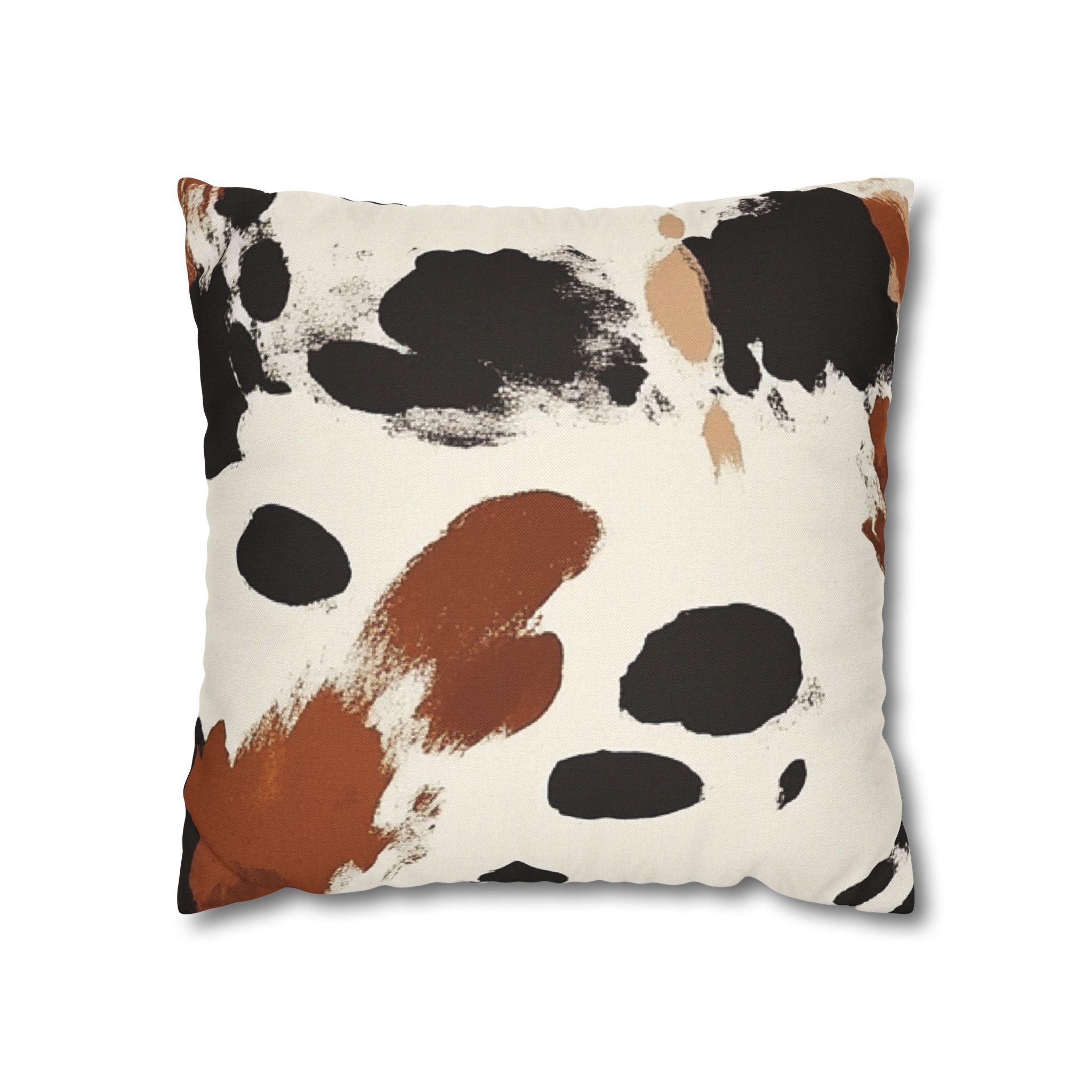 Spun Polyester Square Pillowcase