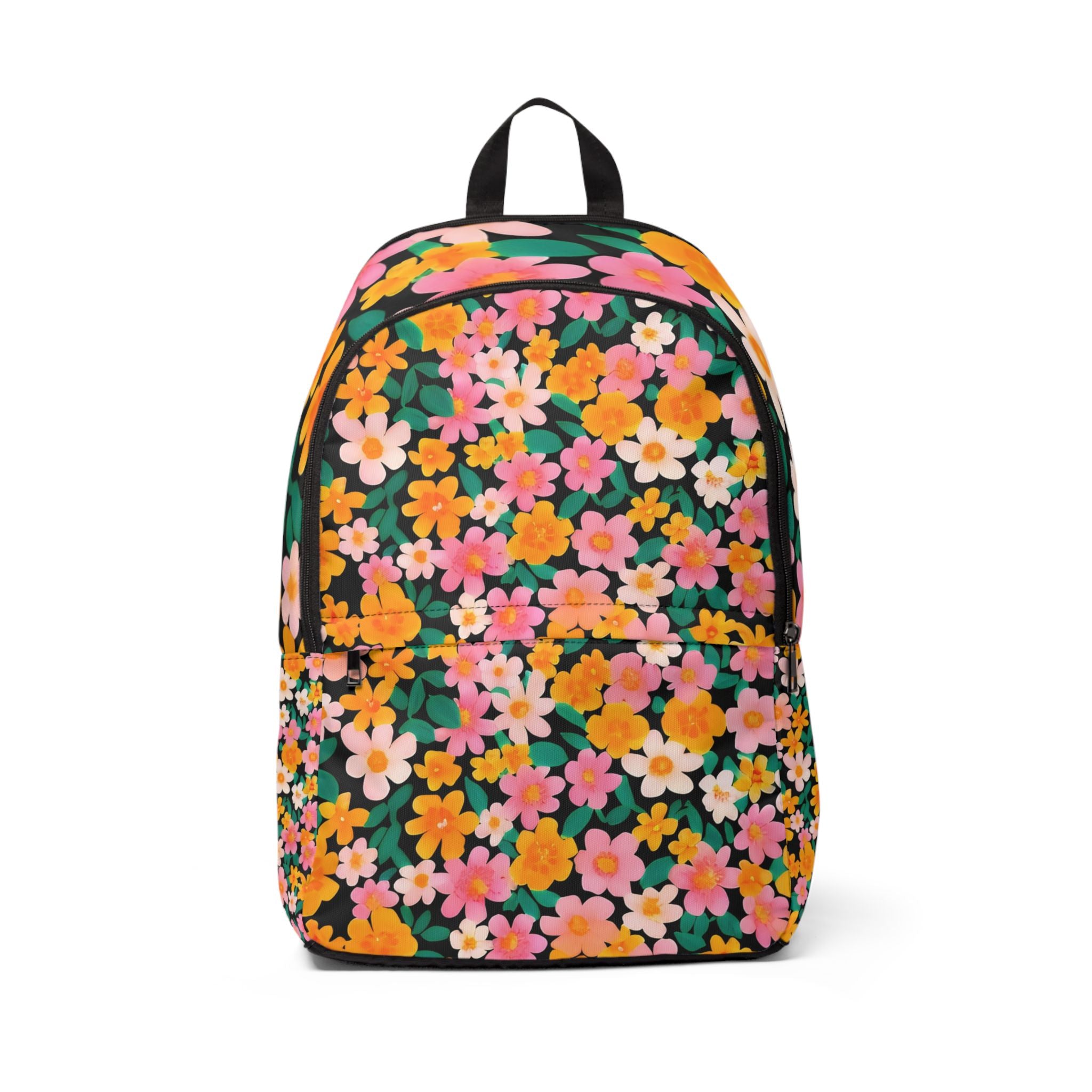 Unisex Fabric Backpack, Artsulli - Art is Long, Life is Short, Bags, Size, One size, , , , , 18671125012216172151