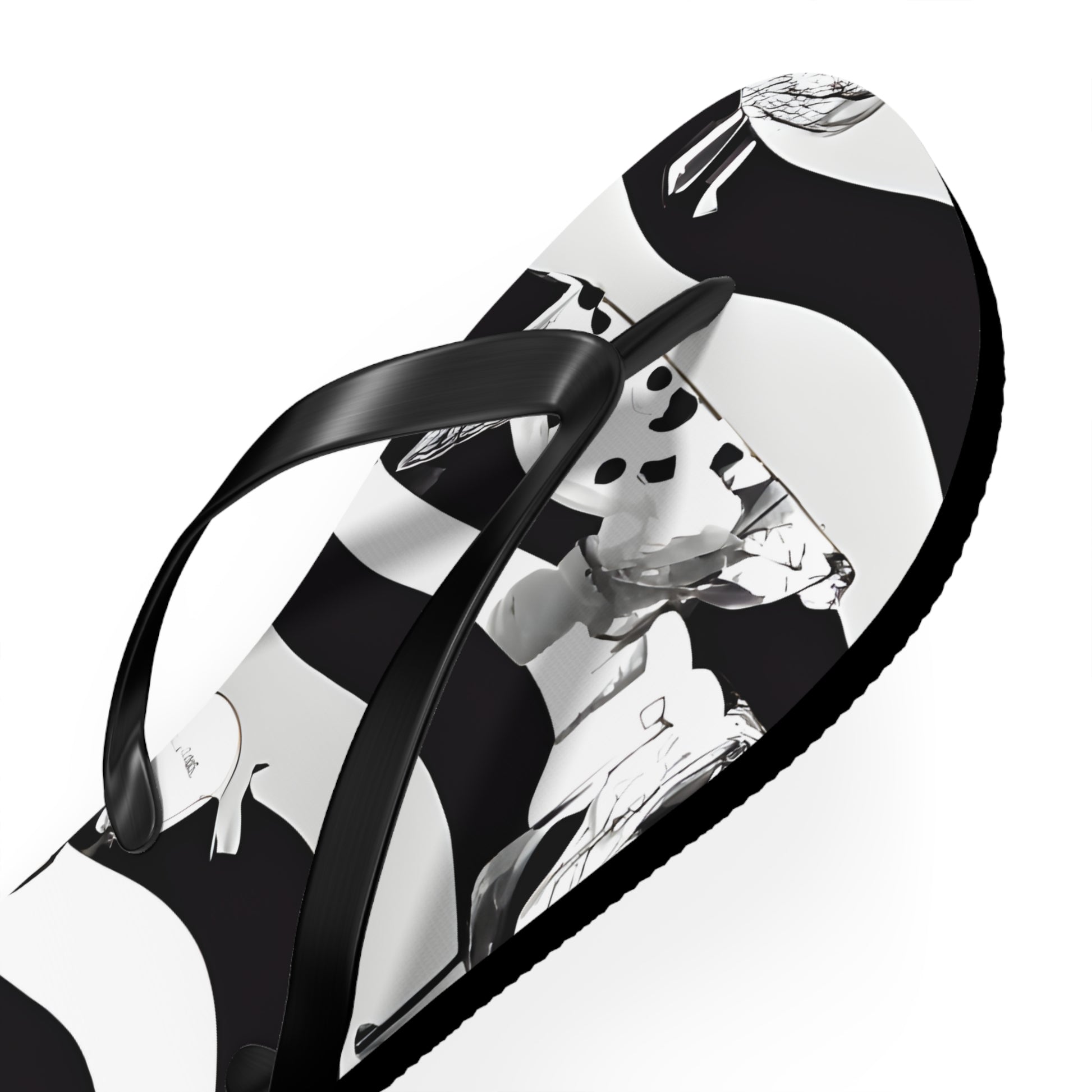 Cruellas Cattle Line Flip Flops, Artsulli - Art is Long, Life is Short, Shoes, , , , , , , 