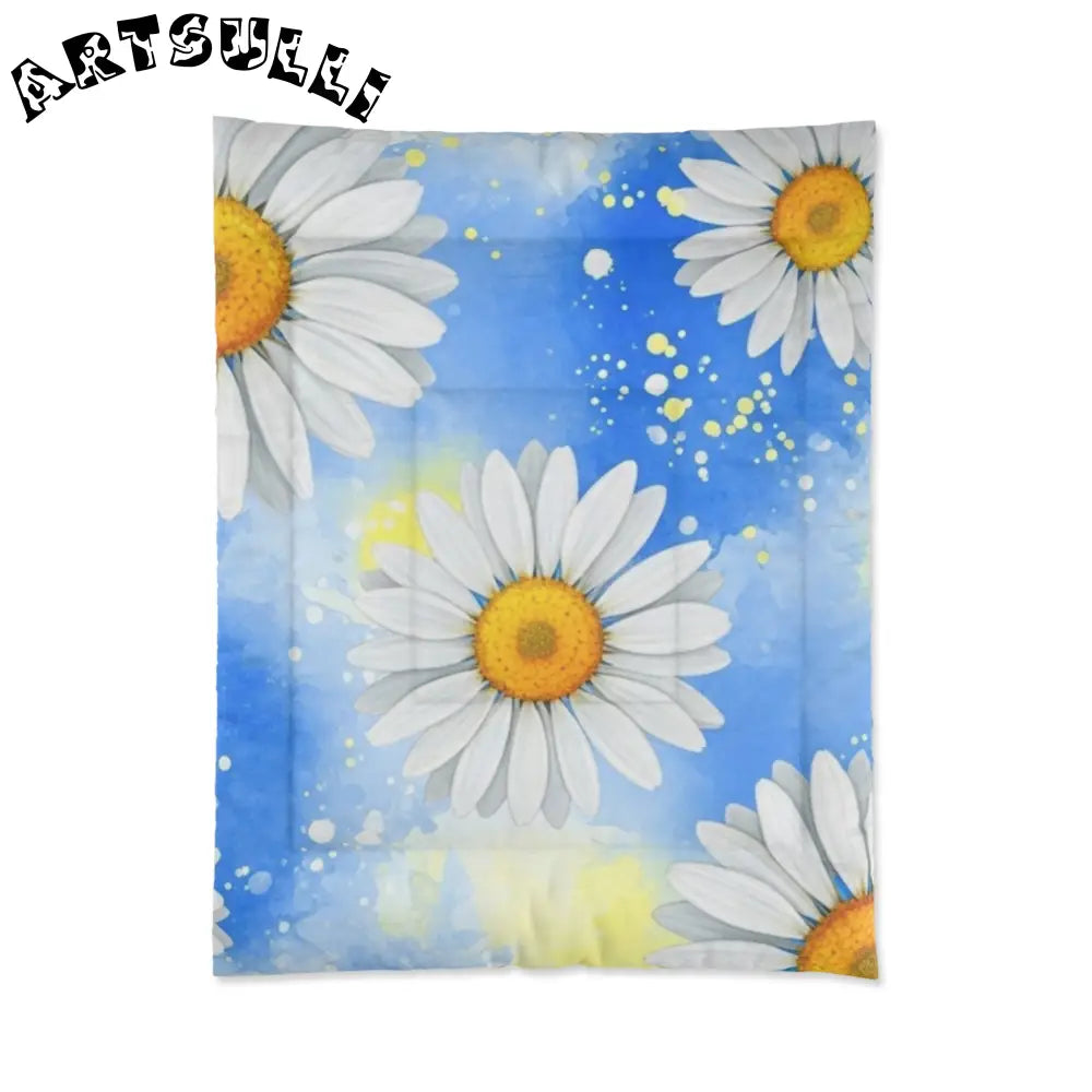 JAKKOUTTHEBXX Daisies Comforter JAKKOUTTHEBXX Artsulli - Art