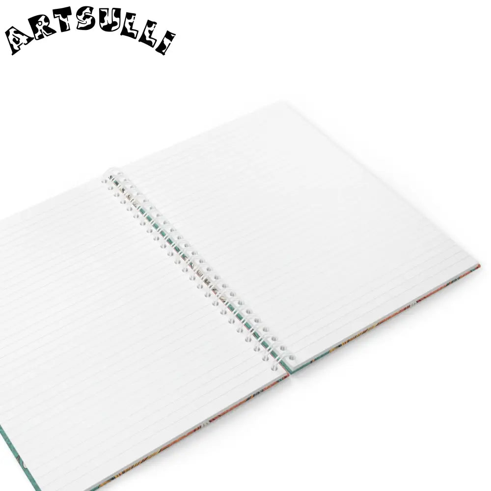 JAKKOUTTHEBXX Retro Daisy Dream Spiral Notebook JAKKOUTTHEBXX