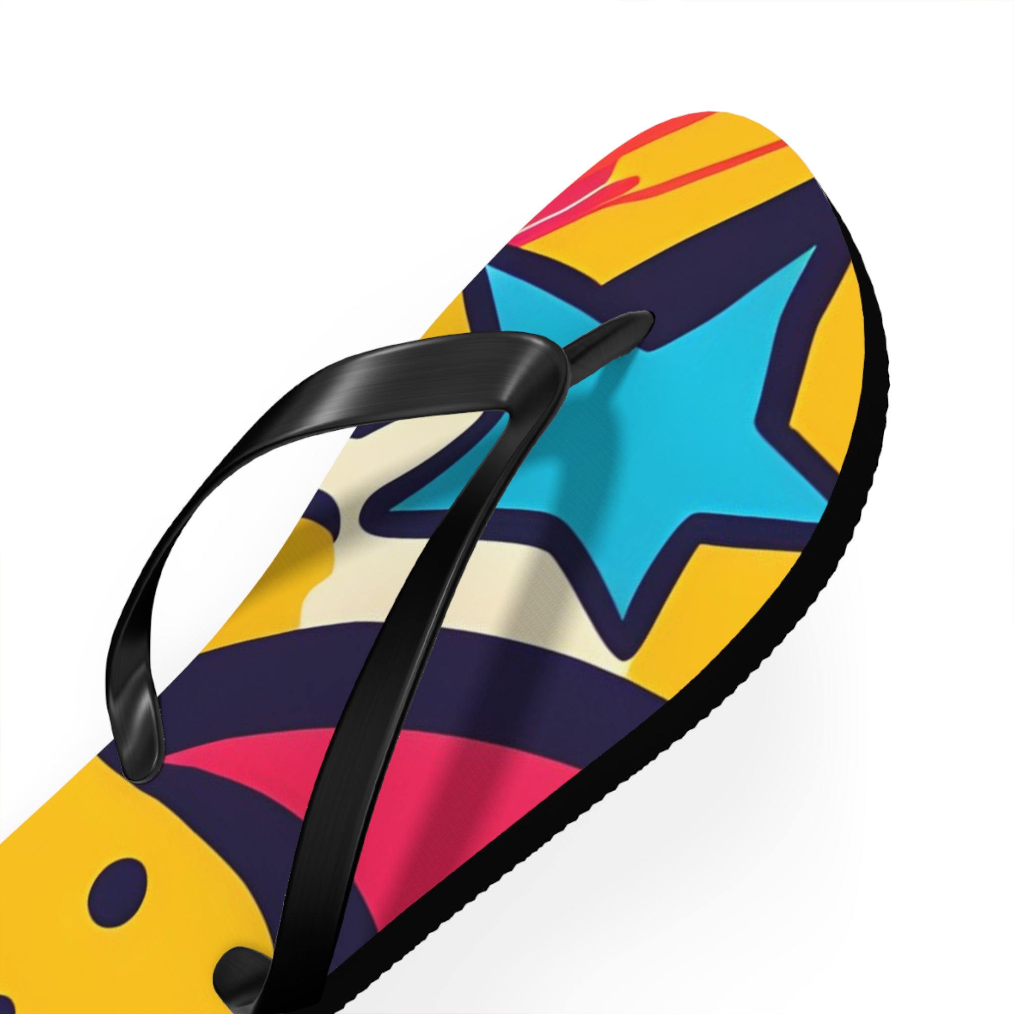 Comic x Pop Art Flip Flops, Artsulli - Art is Long, Life is Short, Shoes, , , , , , , 