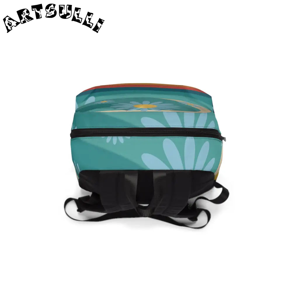 JAKKOUTTHEBXX Psychedelic Floral Hills Multi-Color Unisex Classic