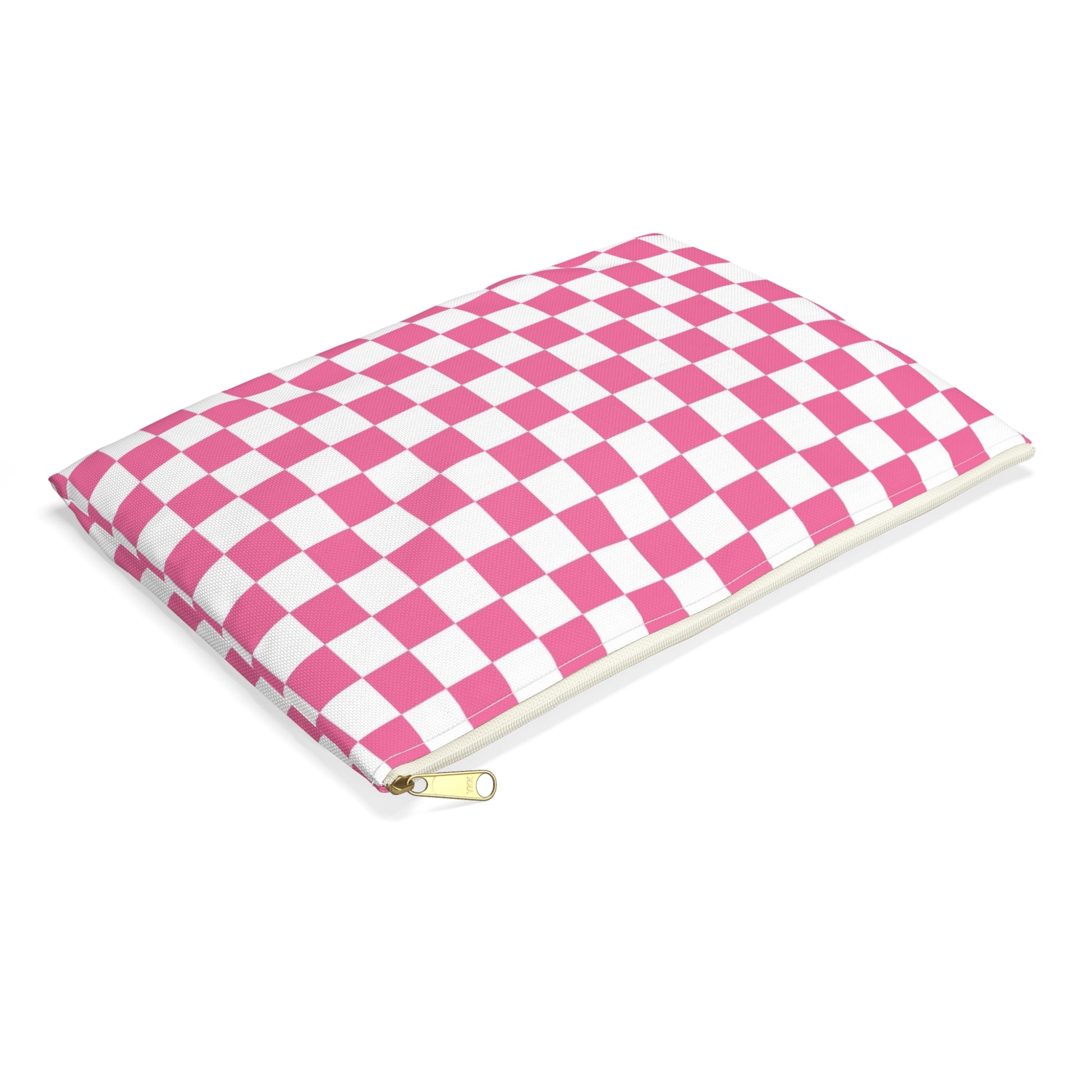 Yuyushiki Pink Check Accessory Pouch, Artsulli - Art is Long, Life is Short, Bags, , , , , , , 
