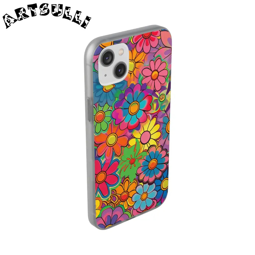 JAKKOUTTHEBXX Chromatic Daisy Dream Flexi Cases JAKKOUTTHEBXX