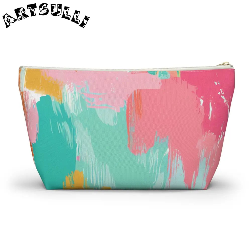 JAKKOUTTHEBXX Preppy Pixel Bloom Accessory Pouch w T-bottom