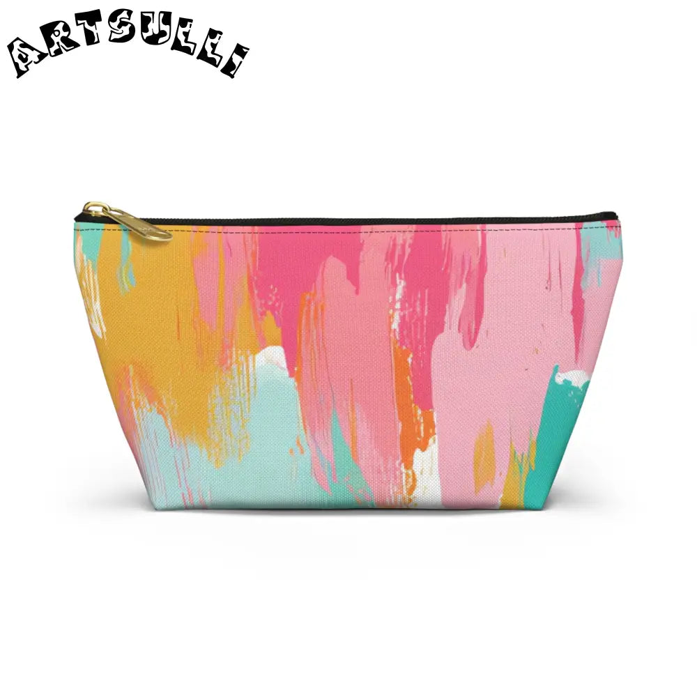 JAKKOUTTHEBXX Preppy Pixel Bloom Accessory Pouch w T-bottom
