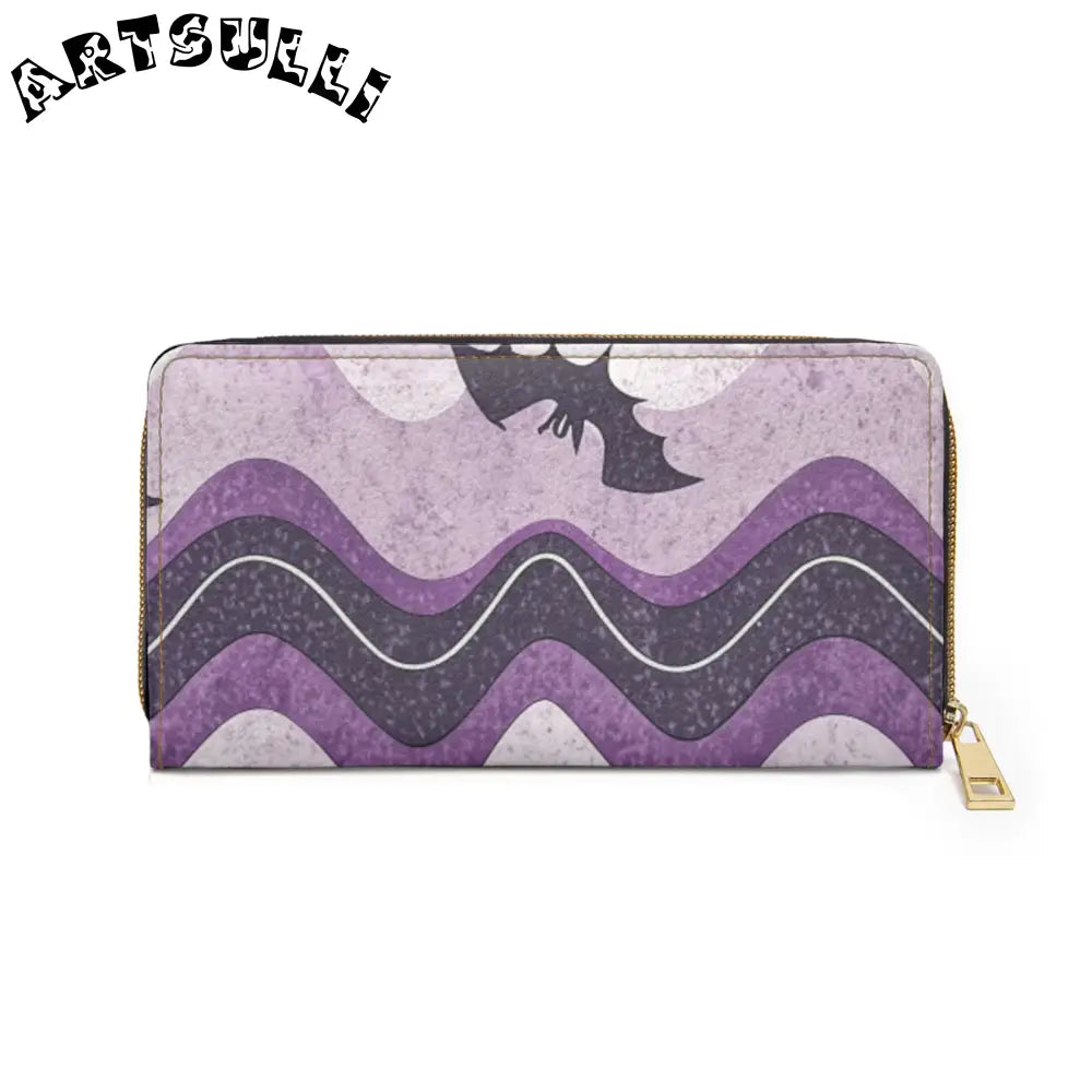 JAKKOUTTHEBXX Bat Wave Zipper Wallet JAKKOUTTHEBXX Artsulli - Art
