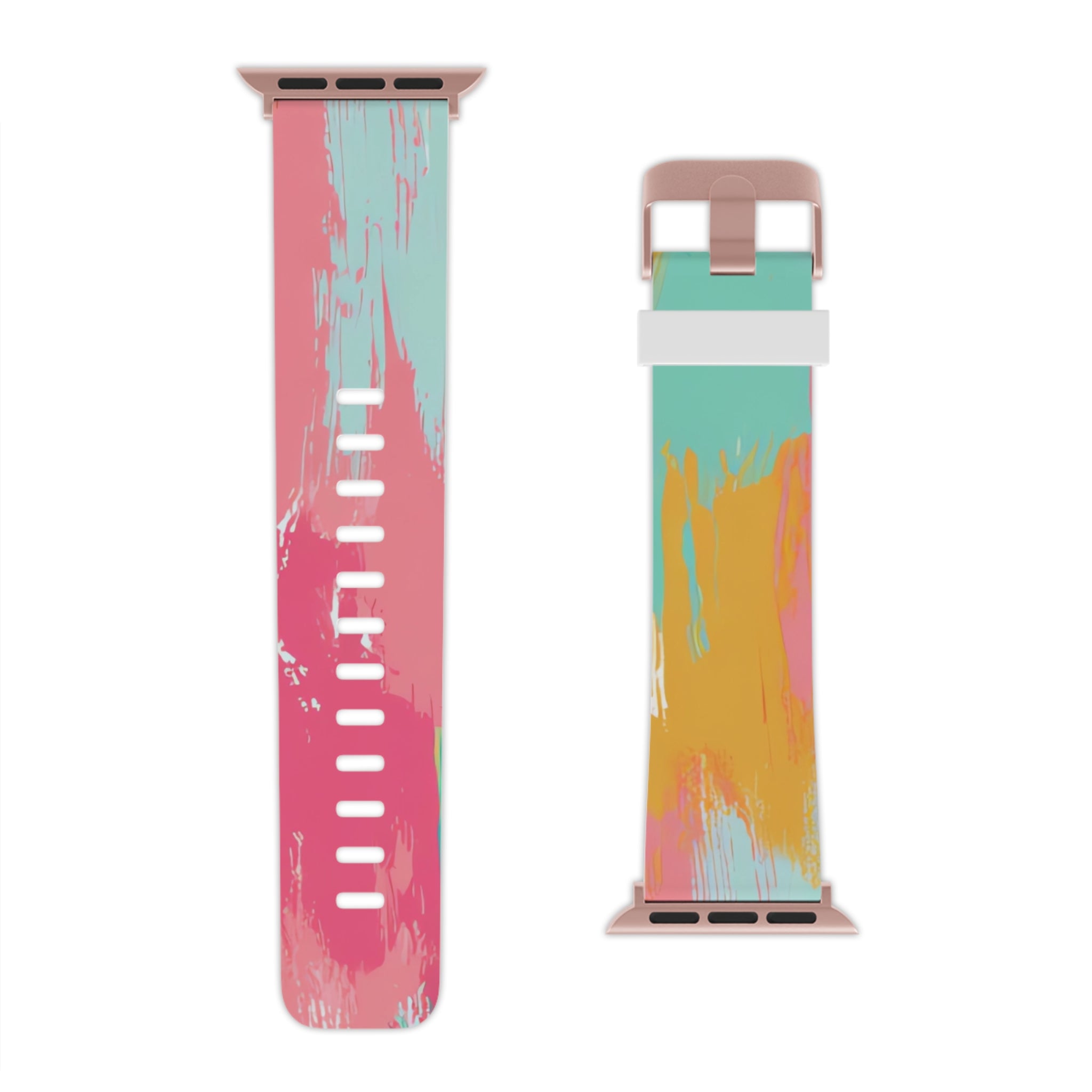 Preppy Pixel Bloom Watch Band for Apple Watch, Artsulli - Art is Long, Life is Short, Accessories, , , , , , , 