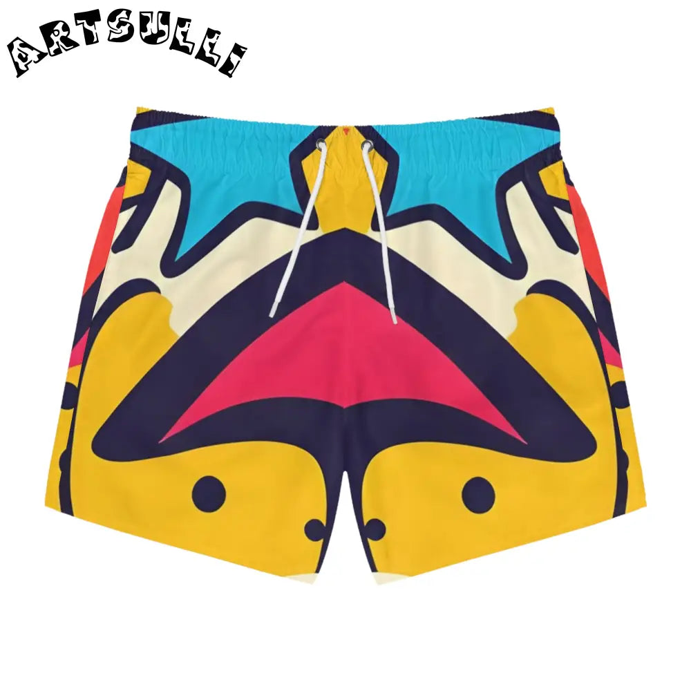 JAKKOUTTHEBXX Comic x Pop Art Swim Trunks (AOP) JAKKOUTTHEBXX