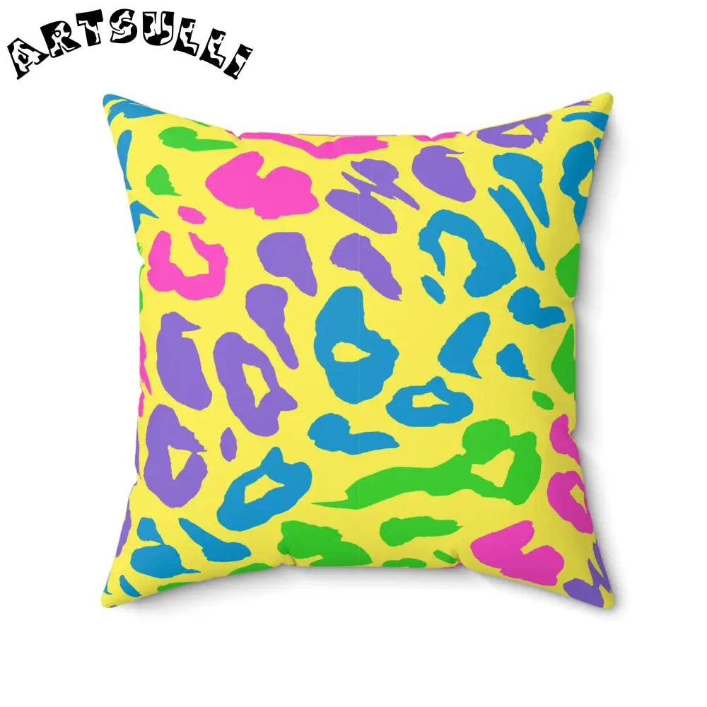 JAKKOUTTHEBXX Spun Polyester Square Pillow JAKKOUTTHEBXX Artsulli