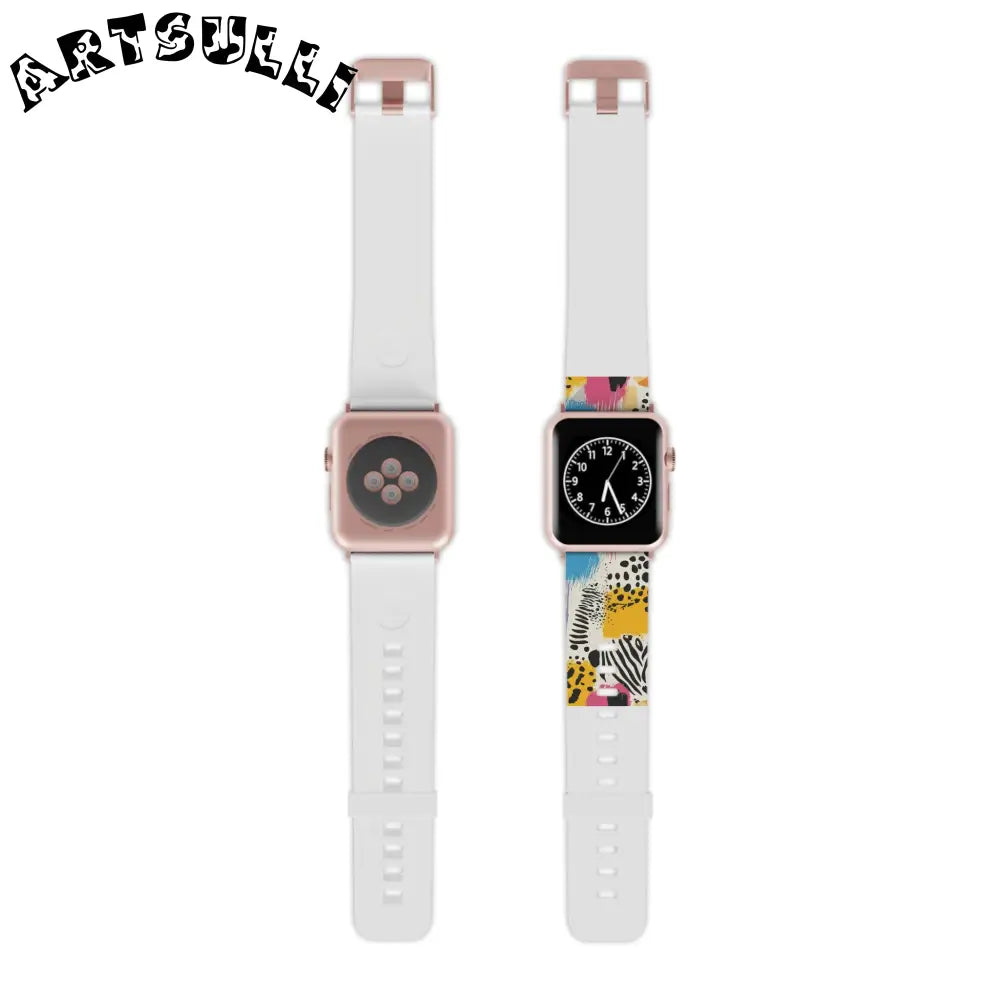 JAKKOUTTHEBXX Rae Zebra Rhapsody Watch Band for Apple Watch