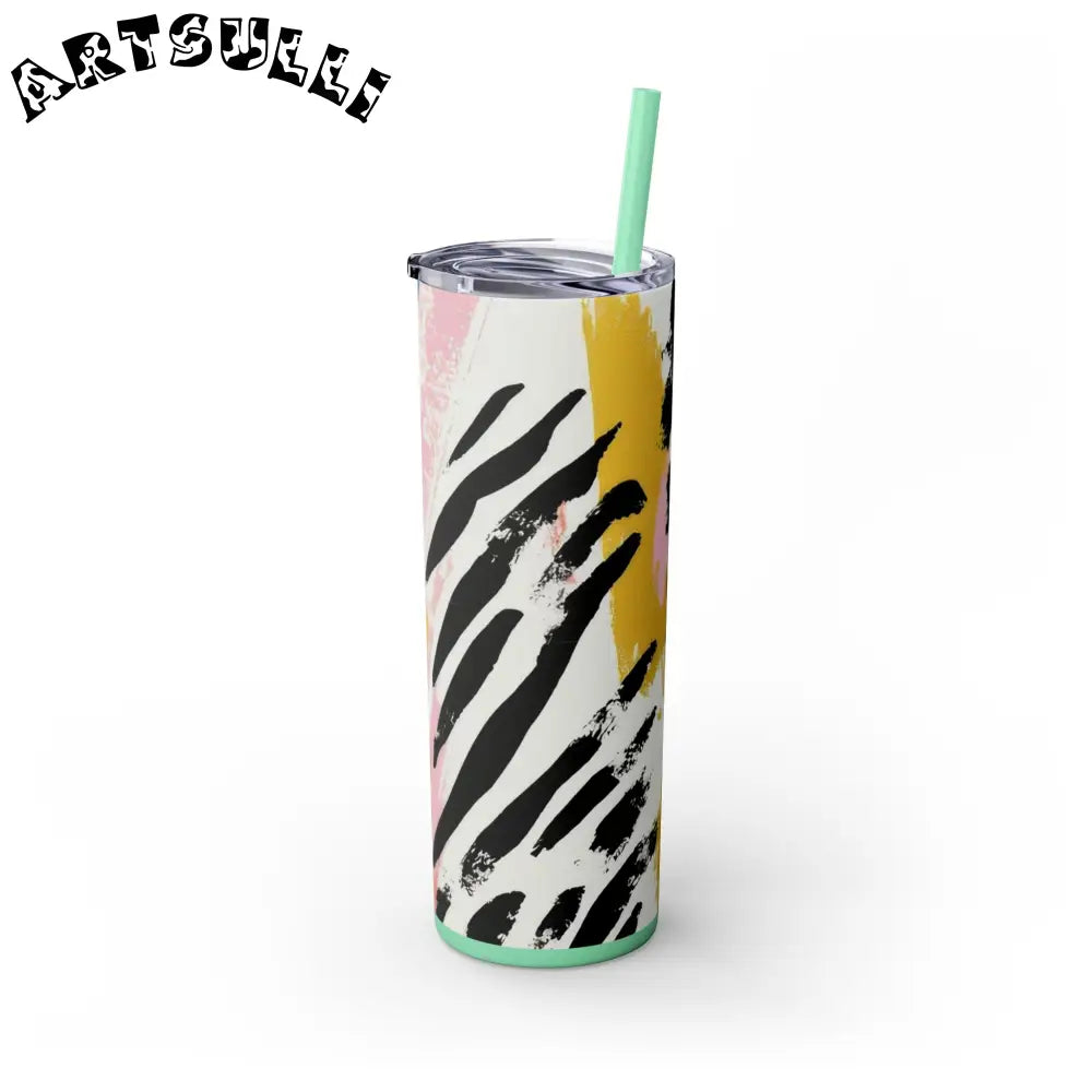 JAKKOUTTHEBXX Wild Zebra Stripes x Paint Brush Strokes Multi-Color