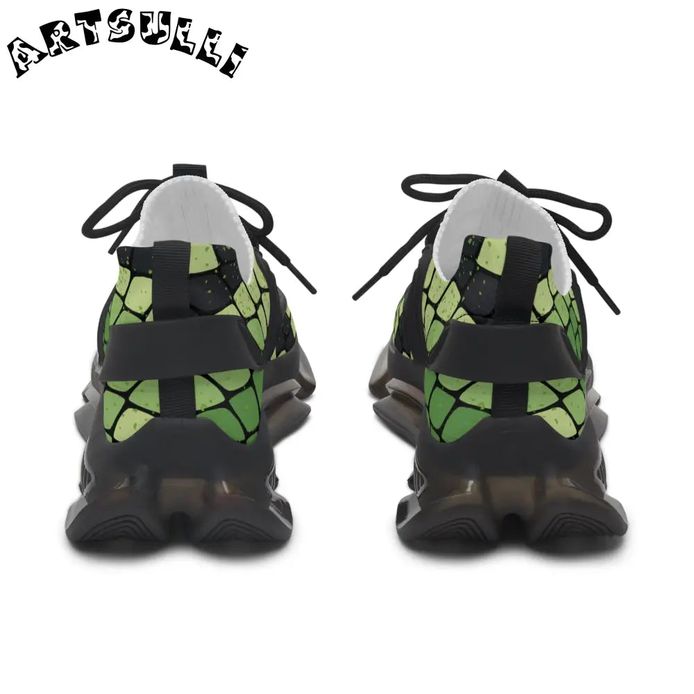 JAKKOUTTHEBXX Snake Skin Women’s Mesh Sneakers JAKKOUTTHEBXX