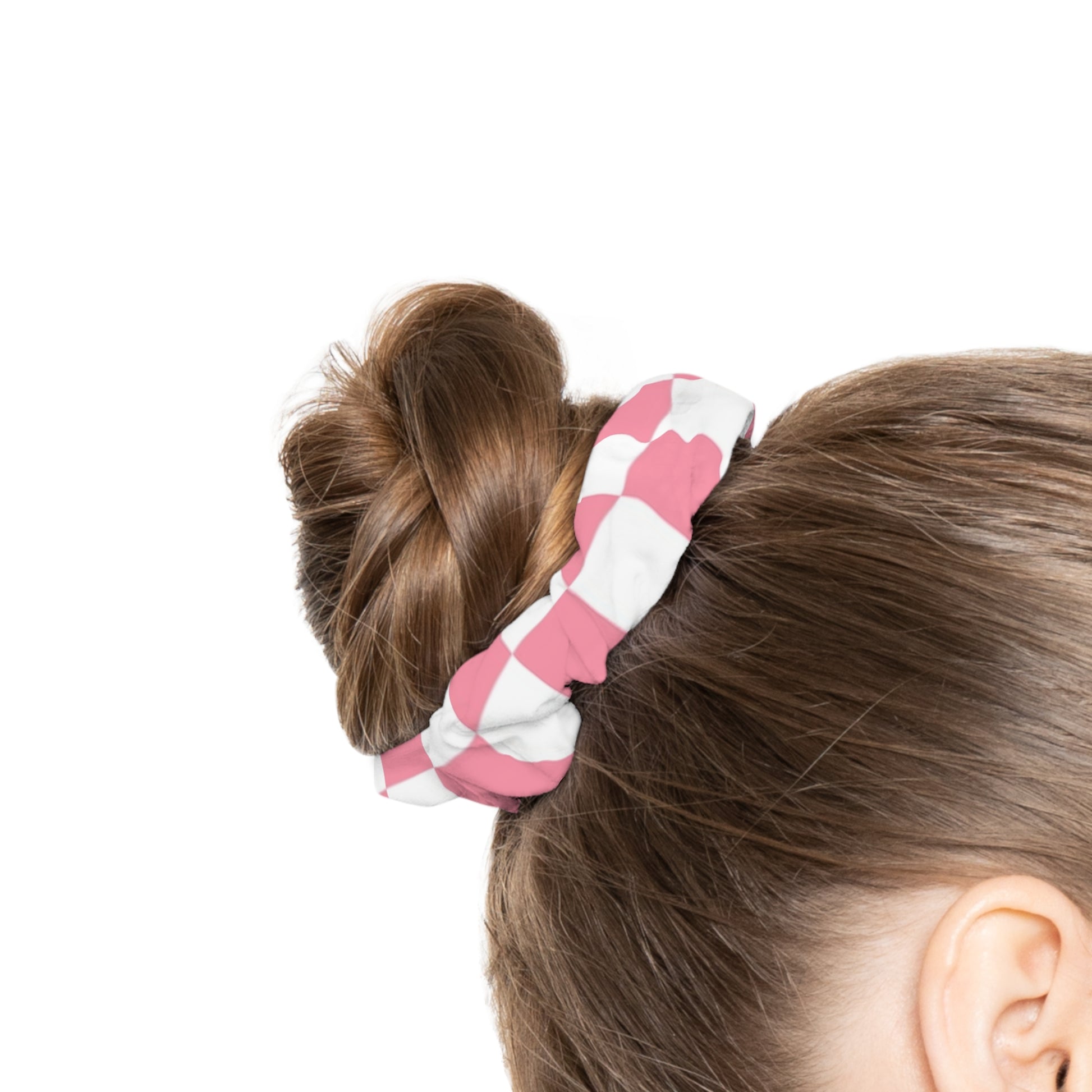 Brigandine Checkered Scene Scrunchie, Artsulli - Art is Long, Life is Short, Accessories, , , , , , , 