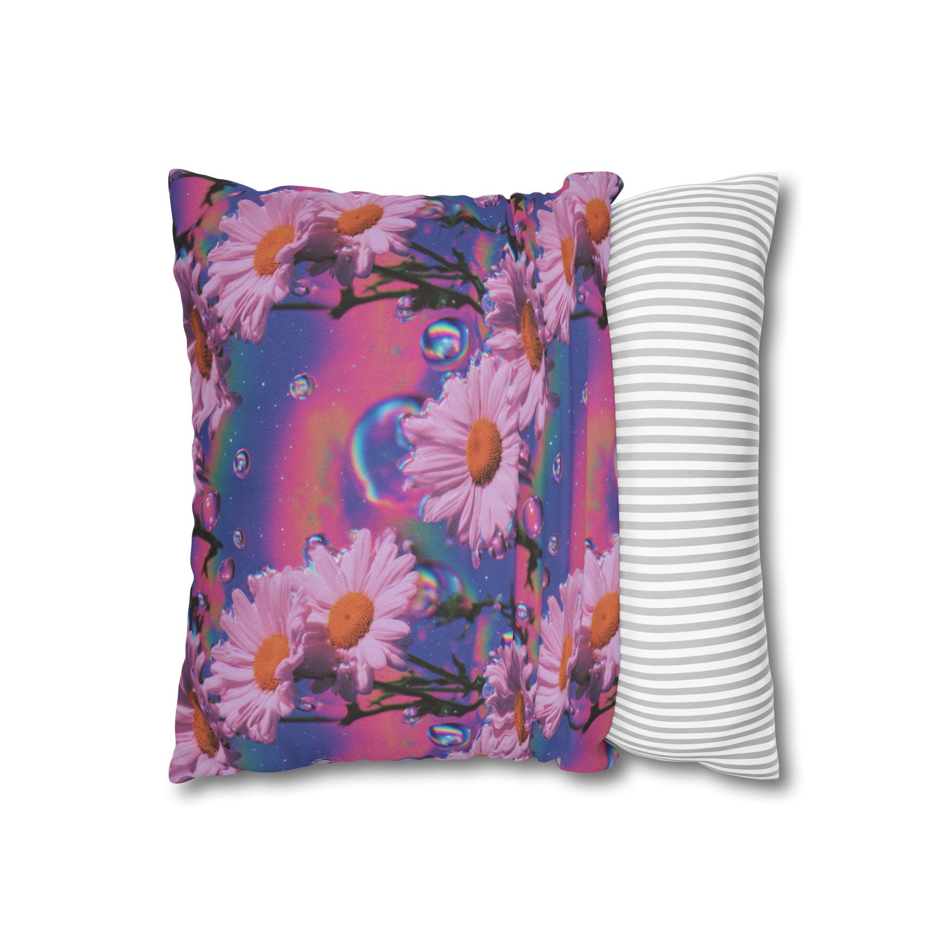 Spun Polyester Square Pillowcase, Artsulli - Art is Long, Life is Short, Home Decor, , , , , , , 