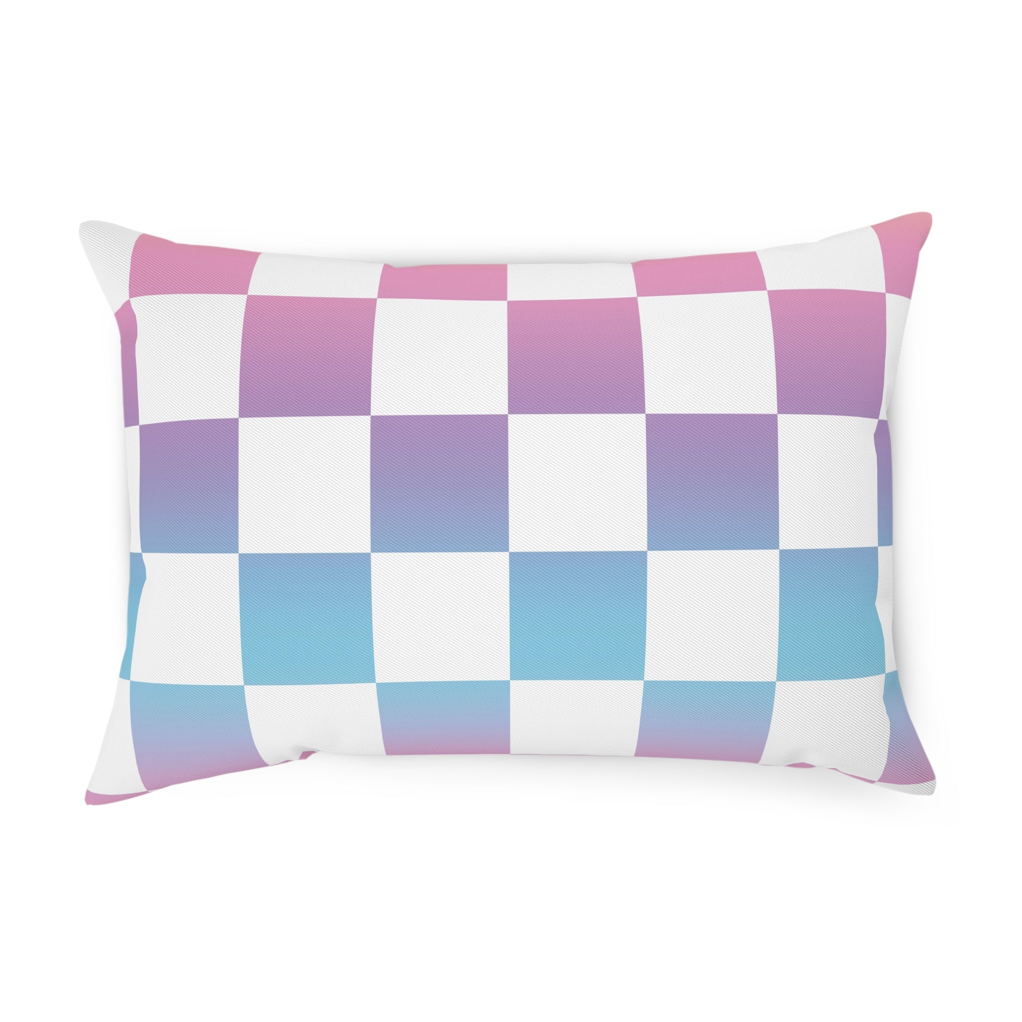 Vaporwave Check Cushion, Artsulli - Art is Long, Life is Short, Home Decor, Size, 19.7" × 13.8", , , , , 79163862924924261127