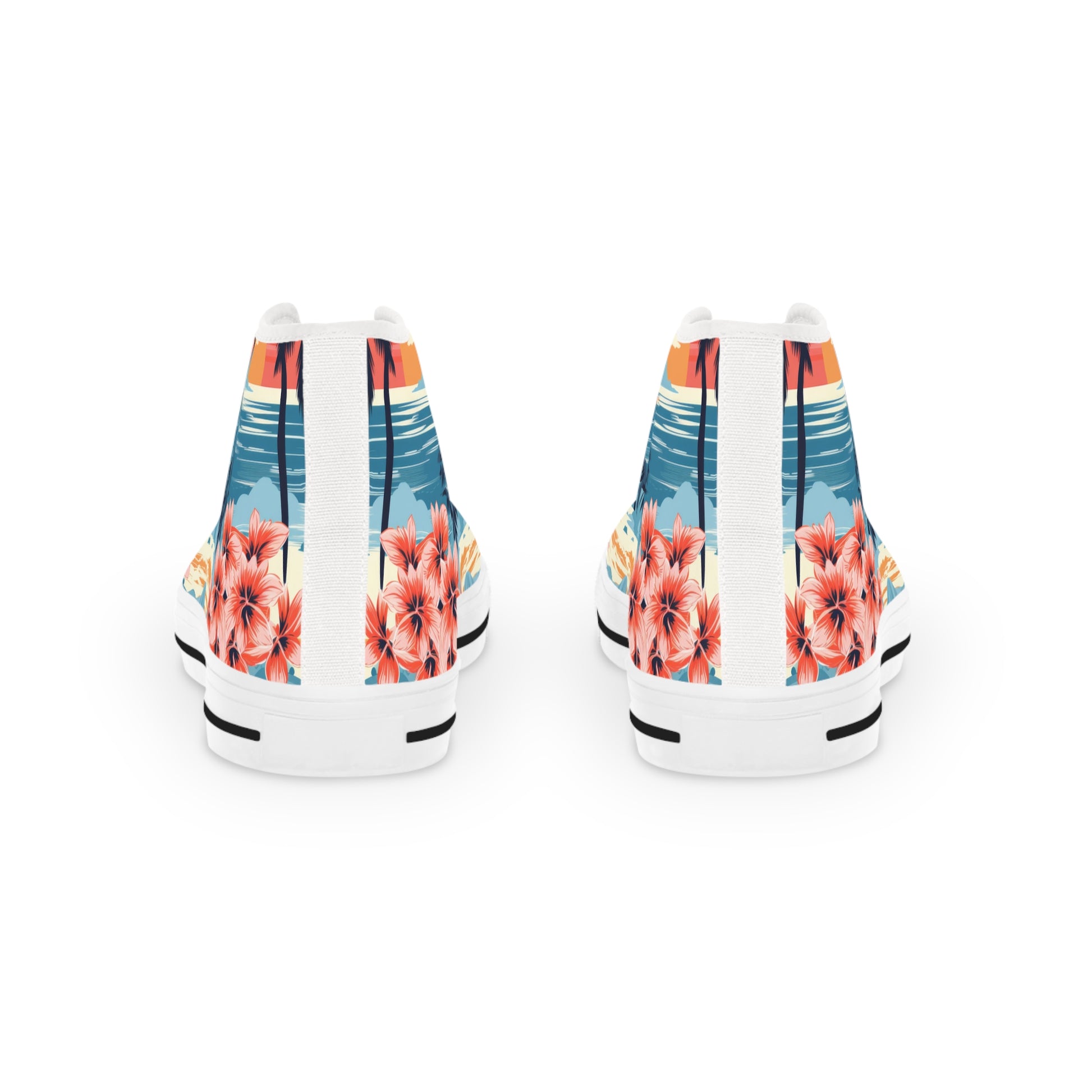 Palm Beach Men's High Top Sneakers, Artsulli - Art is Long, Life is Short, Shoes, , , , , , , 