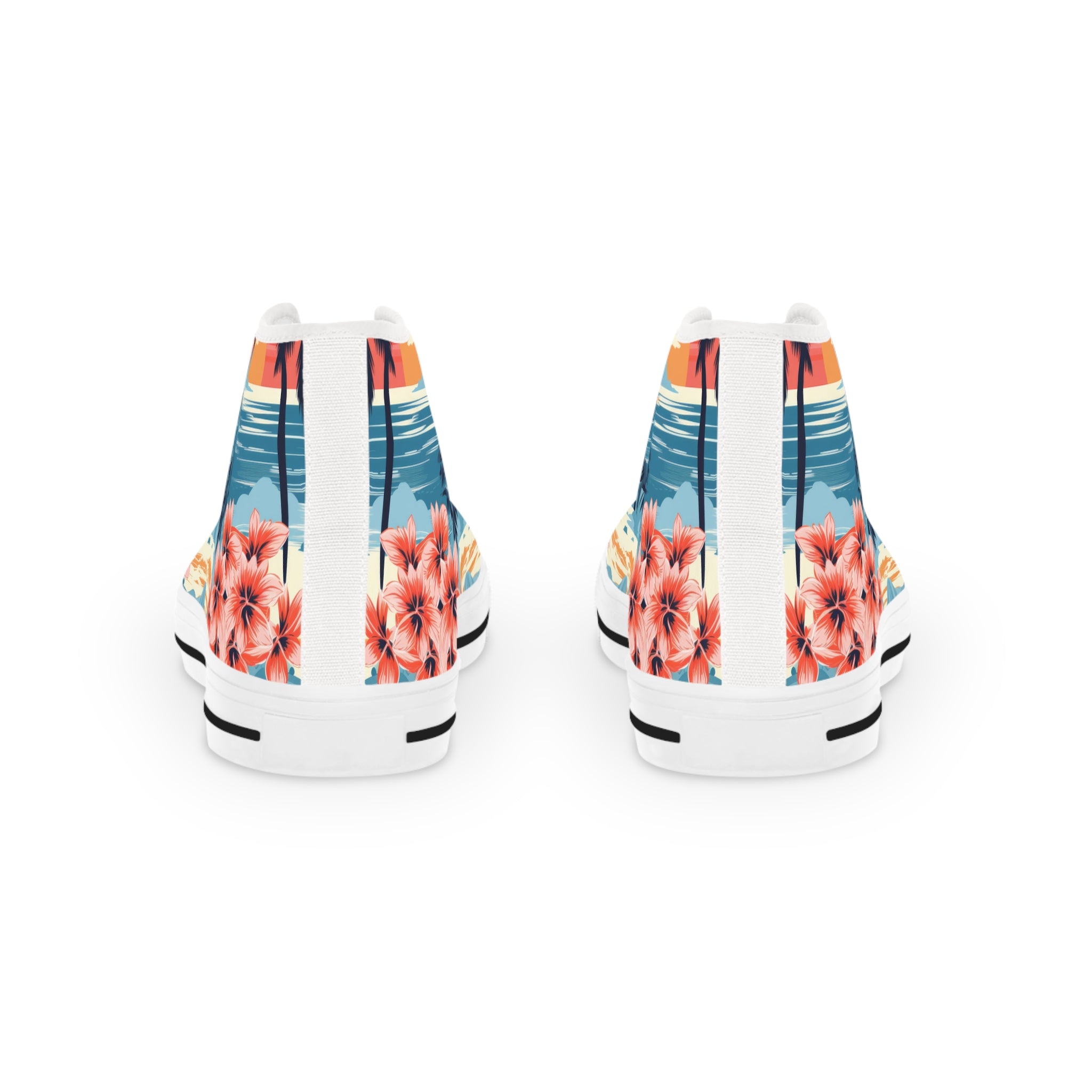 Palm Beach Men's High Top Sneakers, Artsulli - Art is Long, Life is Short, Shoes, , , , , , , 