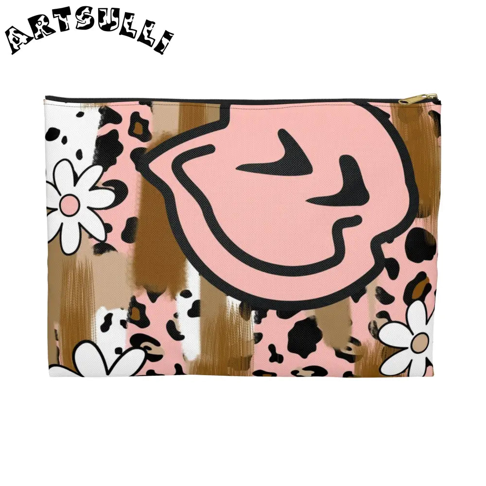 JAKKOUTTHEBXX Sutfin Ghosts Pop Art Accessory Pouch JAKKOUTTHEBXX