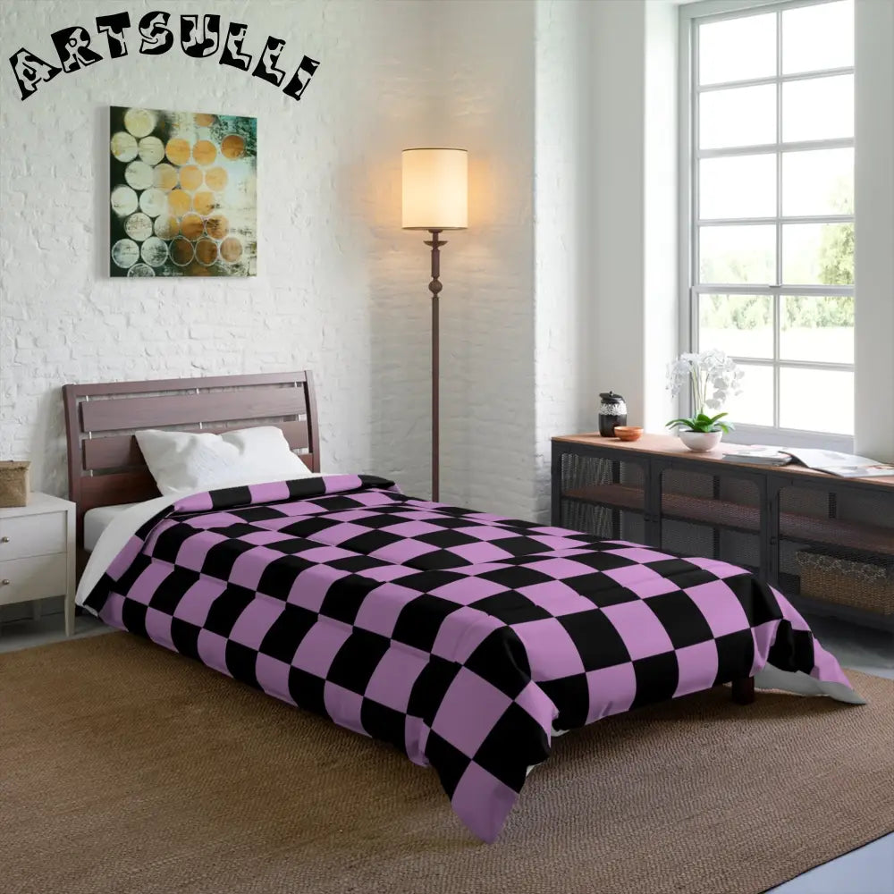 JAKKOUTTHEBXX Pixel Punk Vision Comforter JAKKOUTTHEBXX Artsulli