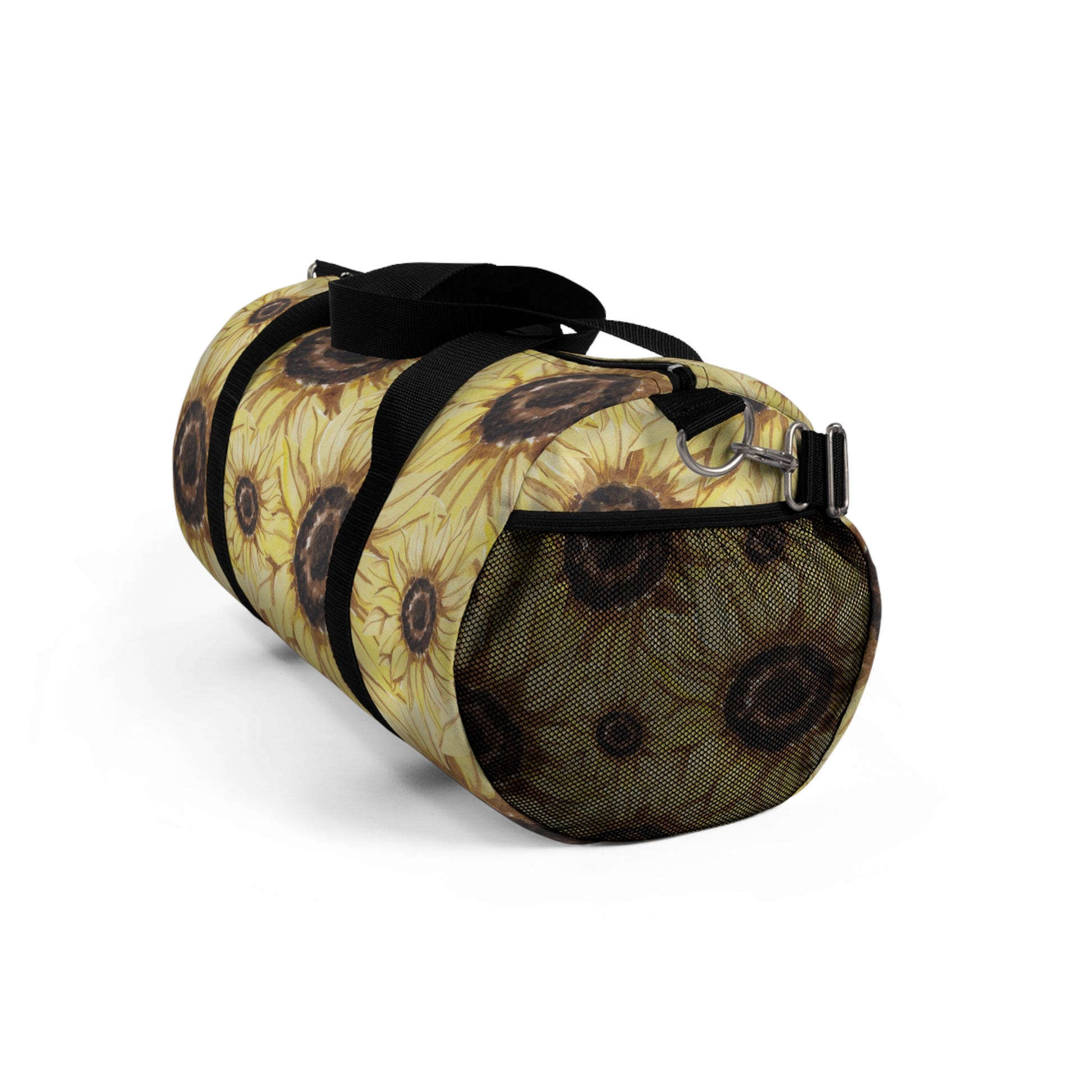 Retro Anime Sunflower Duffel Bag, Artsulli - Art is Long, Life is Short, Bags, , , , , , , 