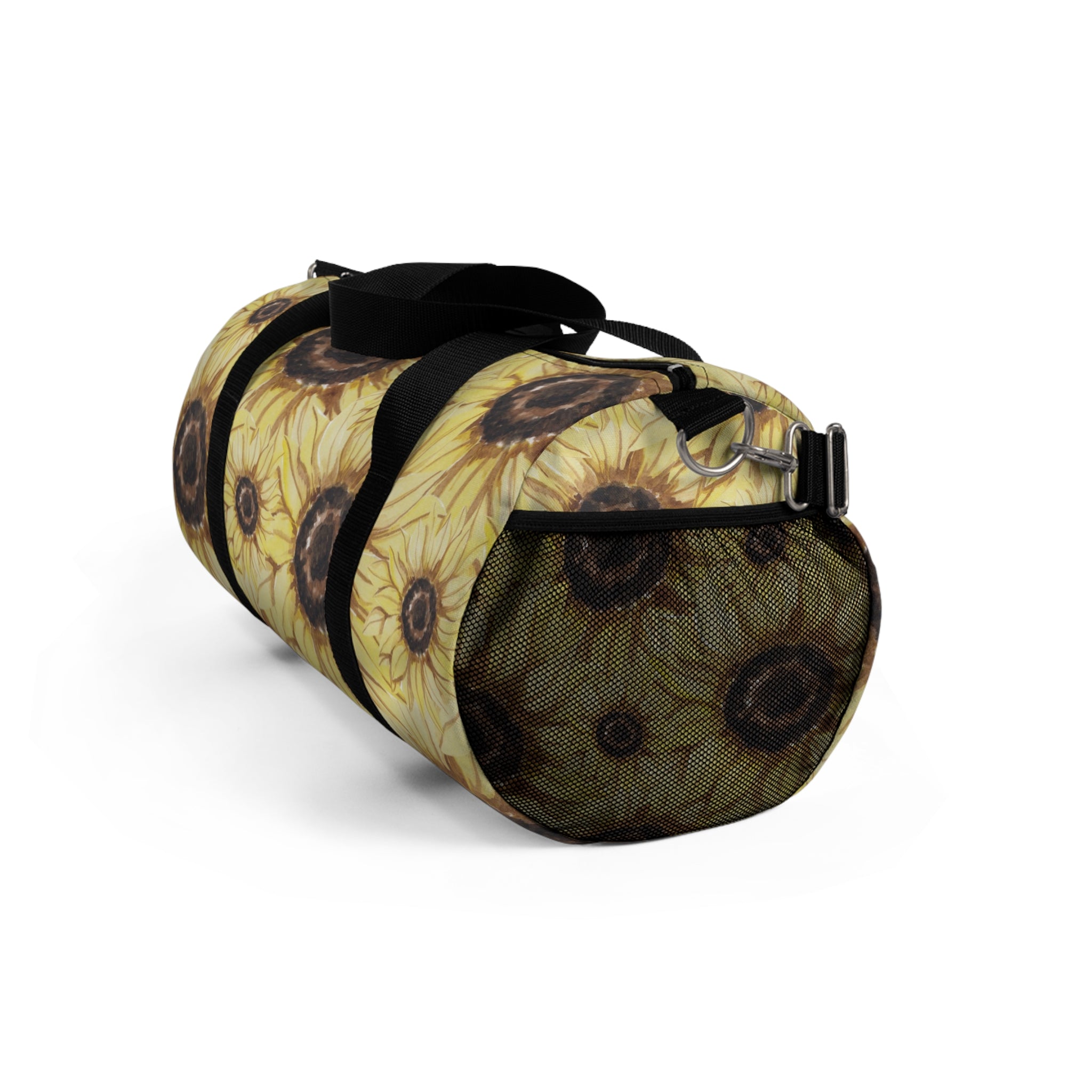 Retro Anime Sunflower Duffel Bag, Artsulli - Art is Long, Life is Short, Bags, , , , , , , 