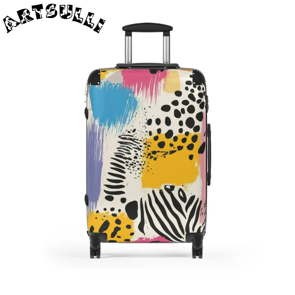 JAKKOUTTHEBXX Rae Zebra Rhapsody II Suitcase JAKKOUTTHEBXX Artsulli