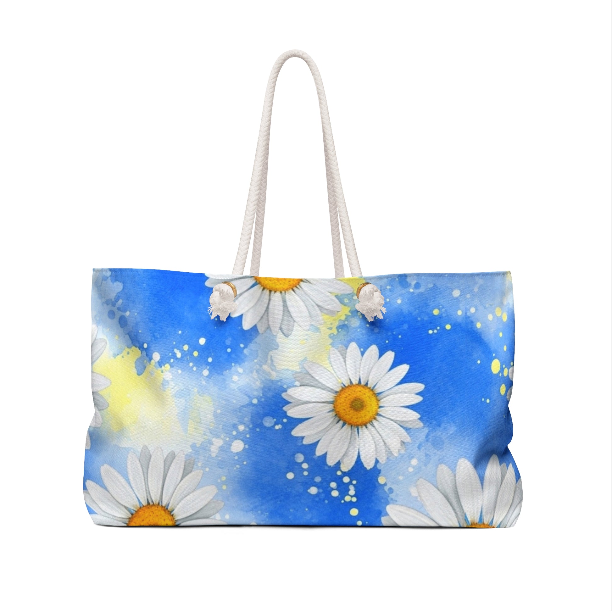 Daisies Weekender Bag, Artsulli - Art is Long, Life is Short, Bags, , , , , , , 