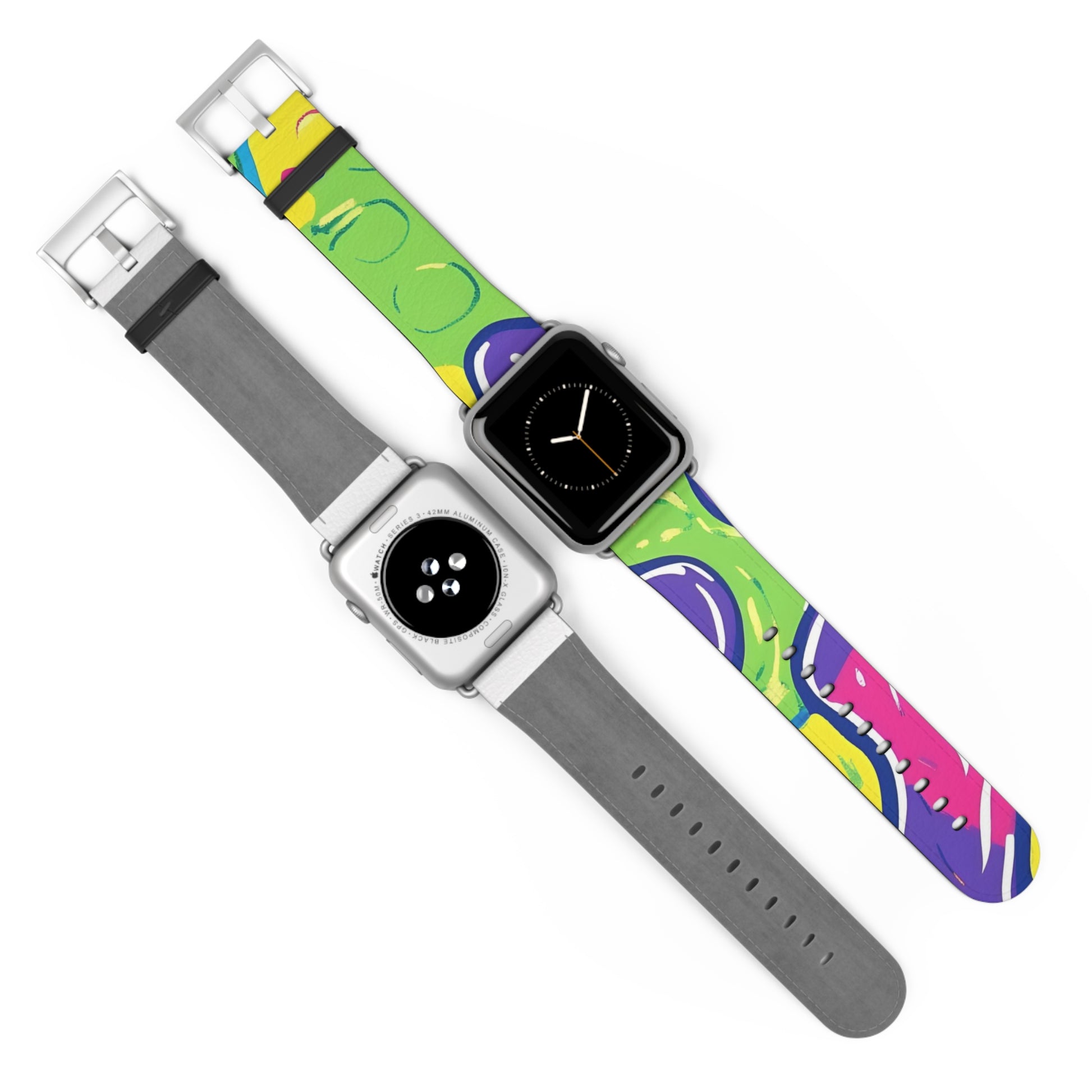 90s Trippy Slime Watch Band, Artsulli - Art is Long, Life is Short, Accessories, , , , , , , 