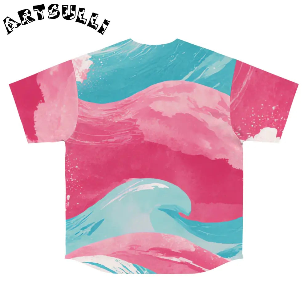 JAKKOUTTHEBXX The Great Pastelwave Pink and Blue Men’s Baseball