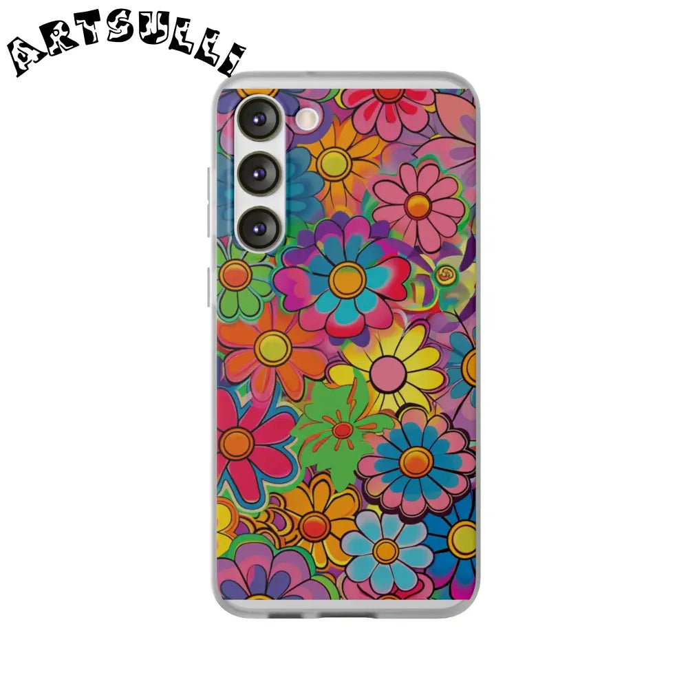 JAKKOUTTHEBXX Chromatic Daisy Dream Flexi Cases JAKKOUTTHEBXX