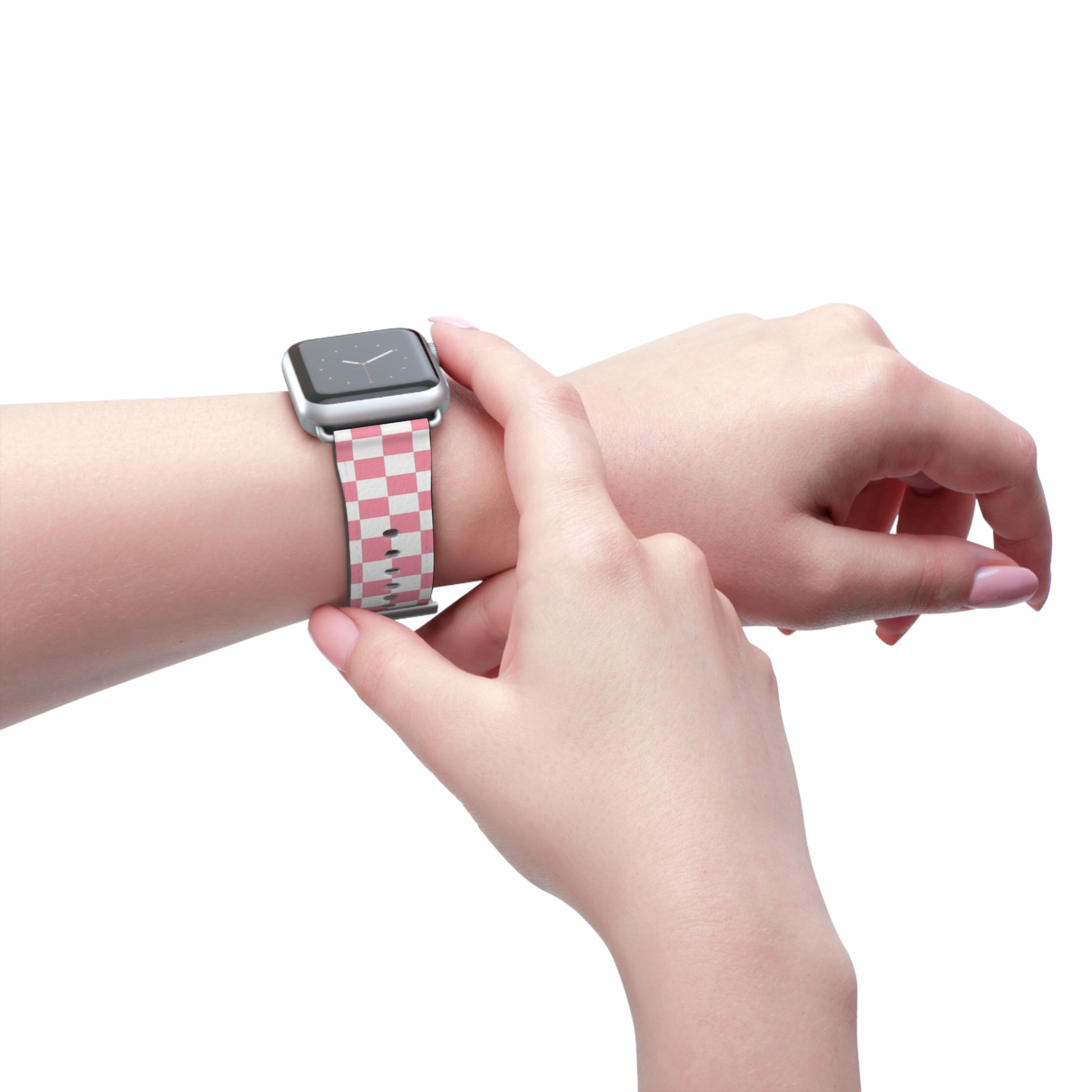 Brigandine Checkered Scene Watch Band, Artsulli - Art is Long, Life is Short, Accessories, , , , , , , 