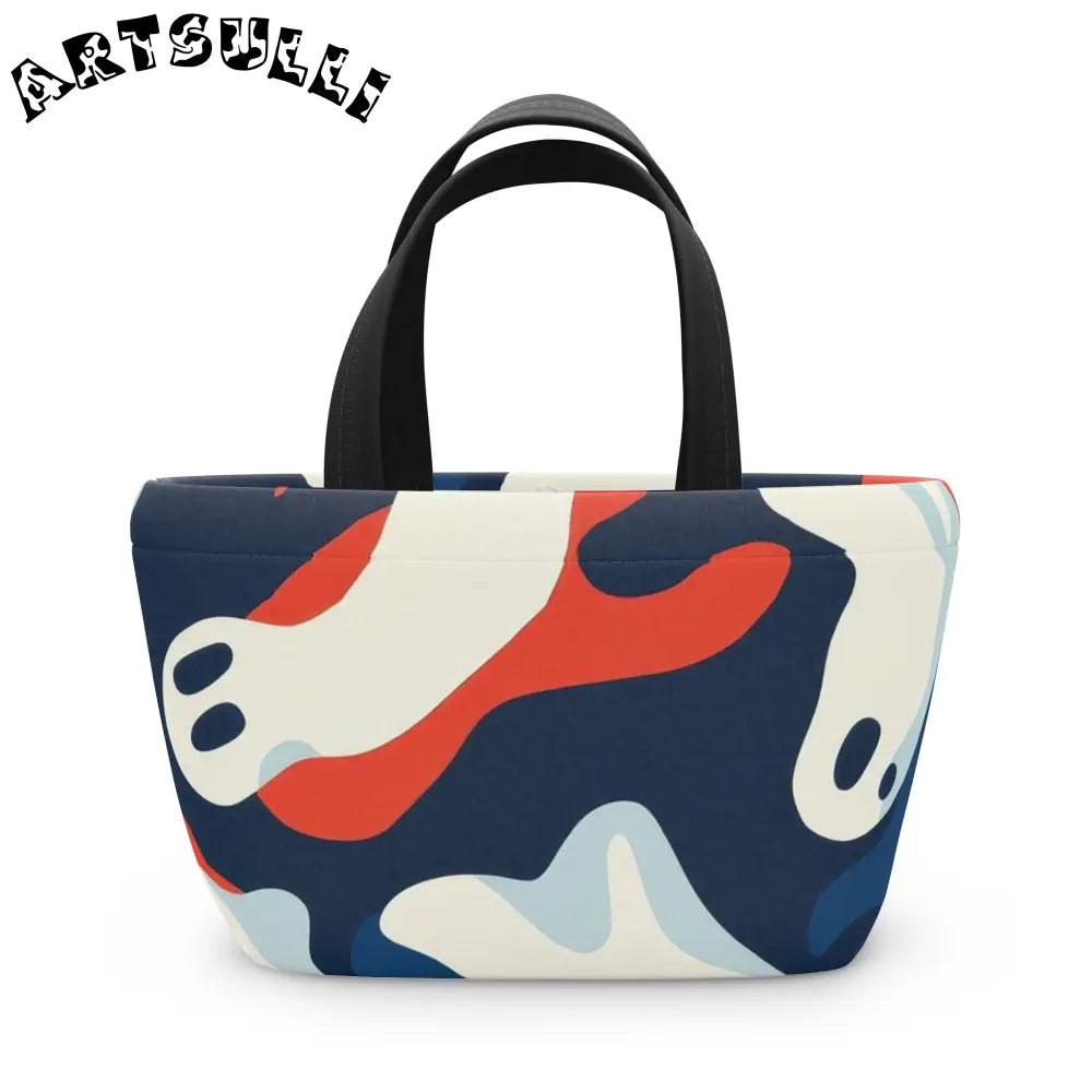 JAKKOUTTHEBXX Camo Ghosts Lunch Bag JAKKOUTTHEBXX Artsulli - Art